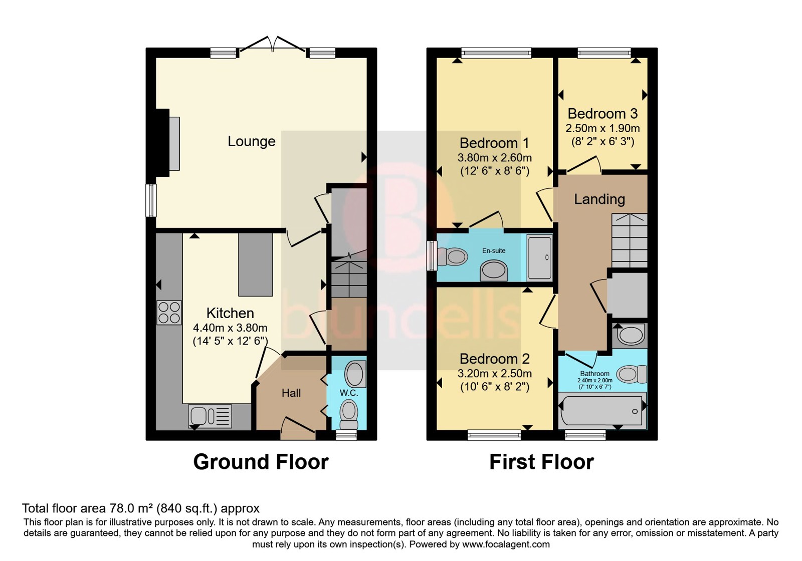 60, Sydney Street, Derbyshire floorplan