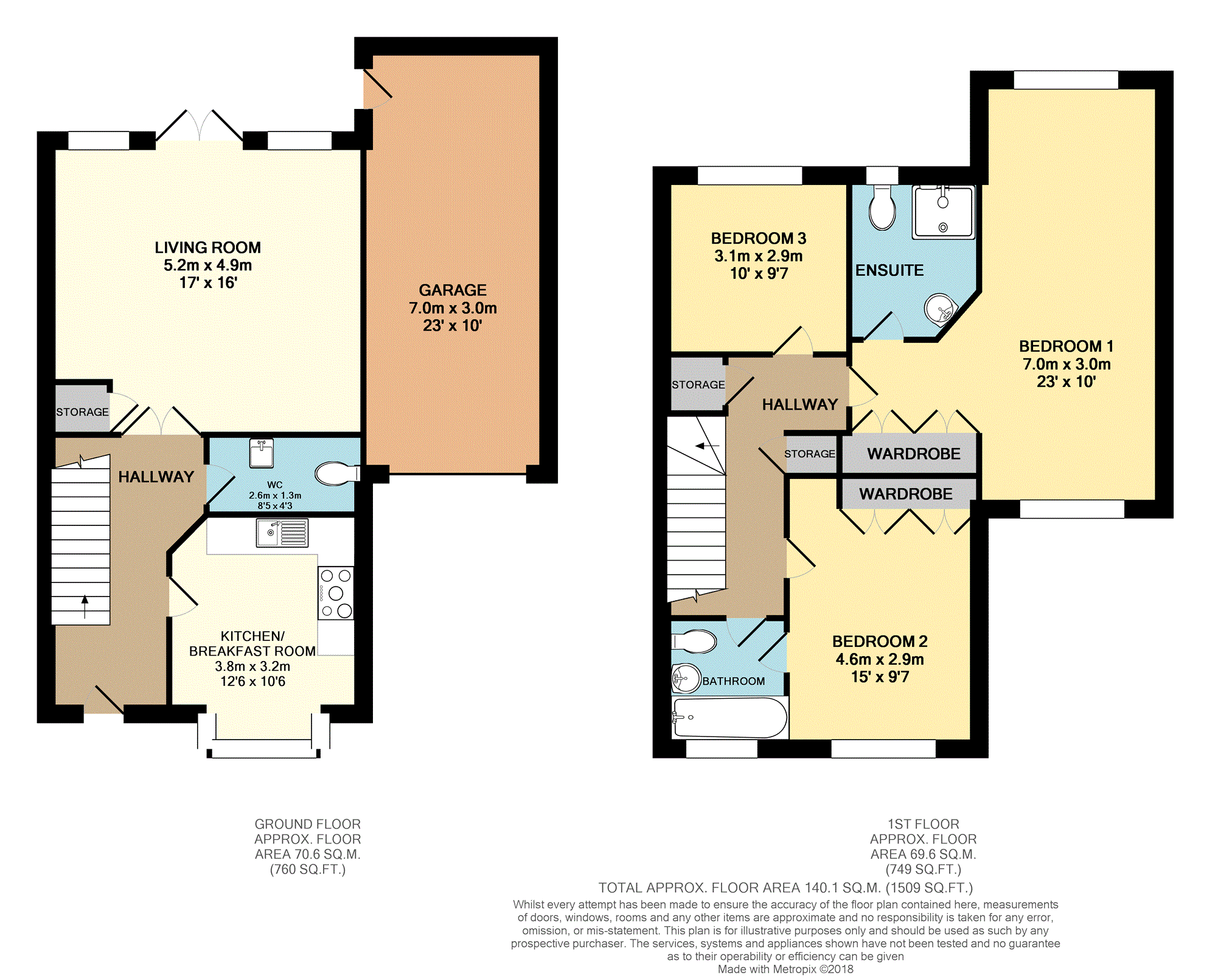 3 Bedrooms End terrace house for sale in Rawlins Rise, Purley On Thames, Reading RG31