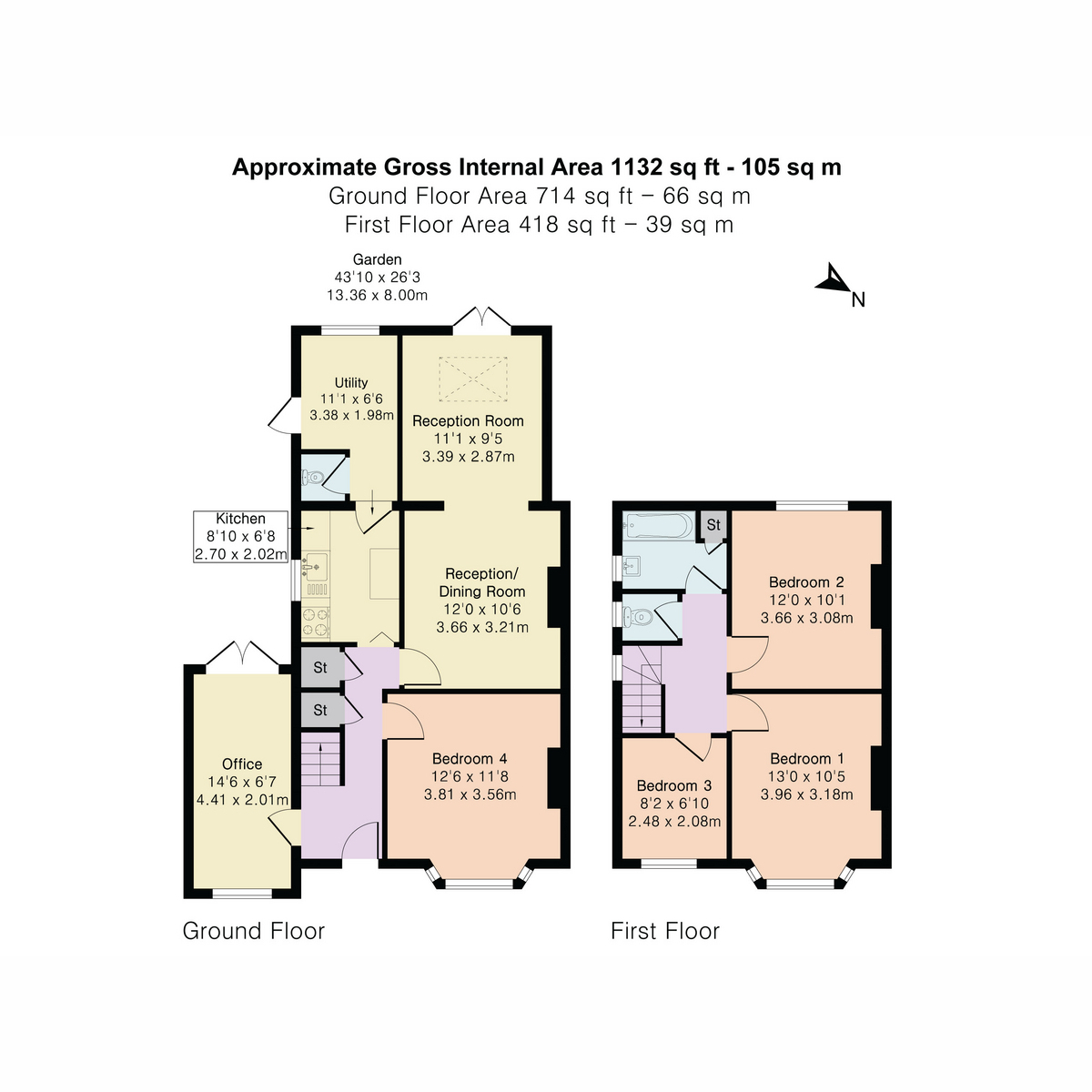 Home Close, Wolvercote floorplan