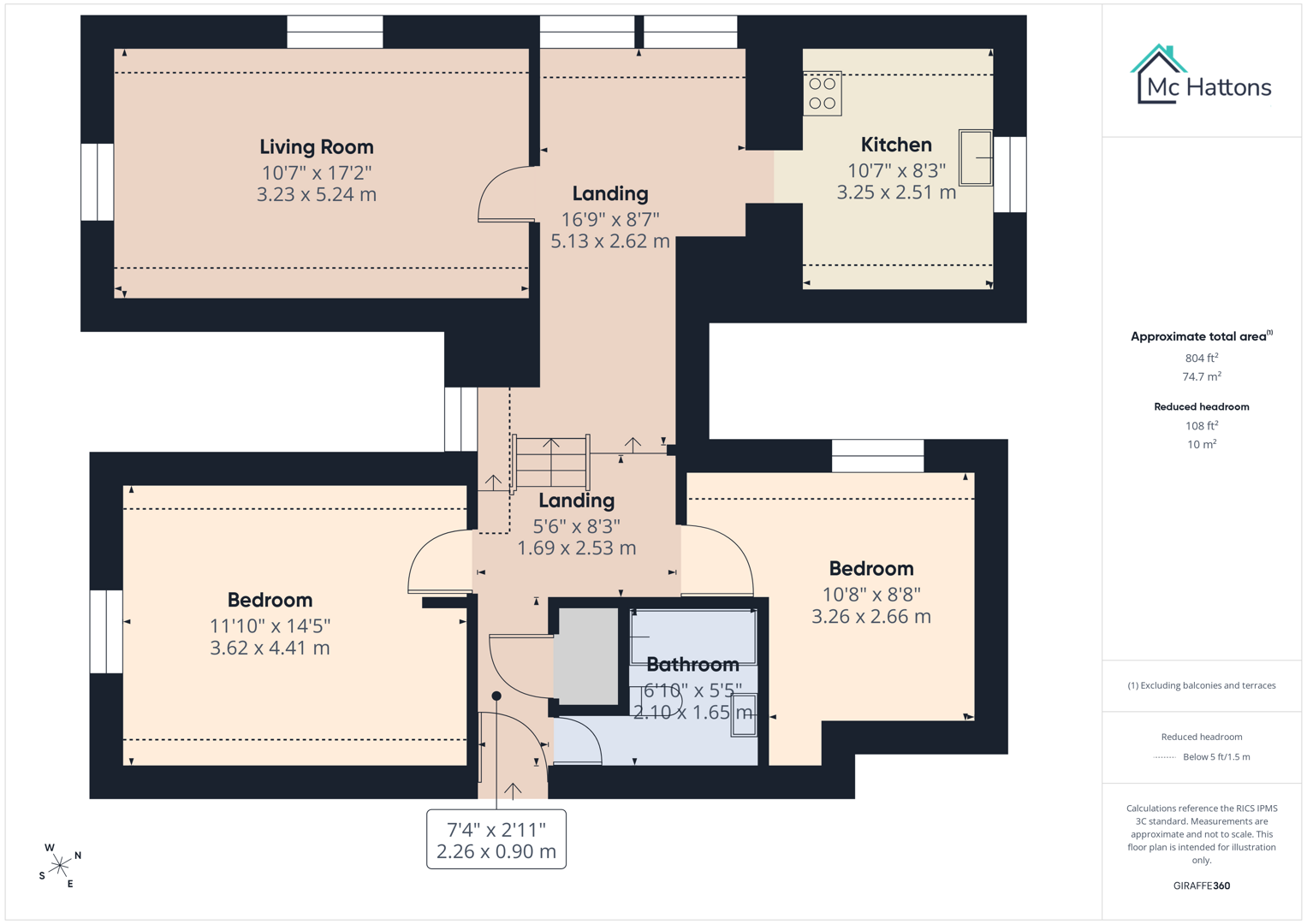 Flat 12, Garth-Mor Court, Old Road, Neath floorplan