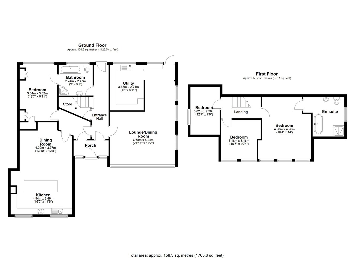 Hill View, Slip Lane, Dover floorplan