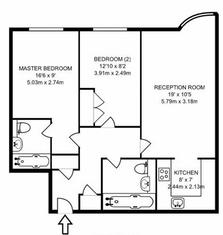 2 Bedrooms Flat to rent in Belvedere Heights, 199 Lisson Grove, London NW8