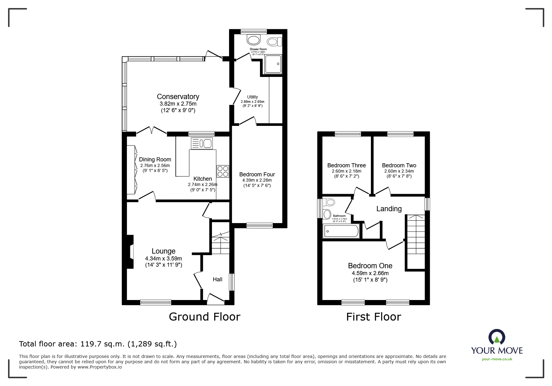 32, Richard Road, Barnsley floorplan