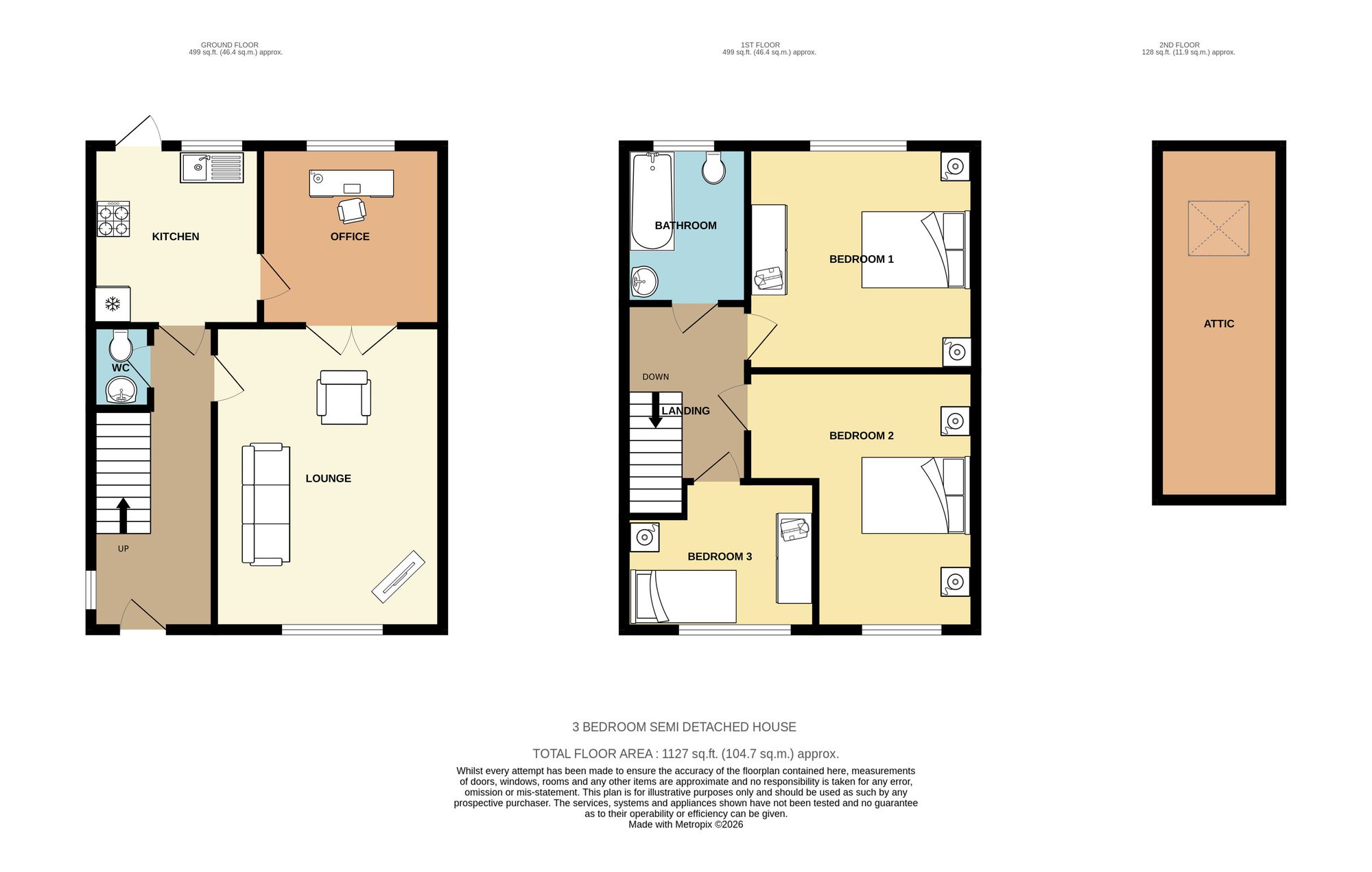11a Hollinbank Lane, Heckmondwike floorplan