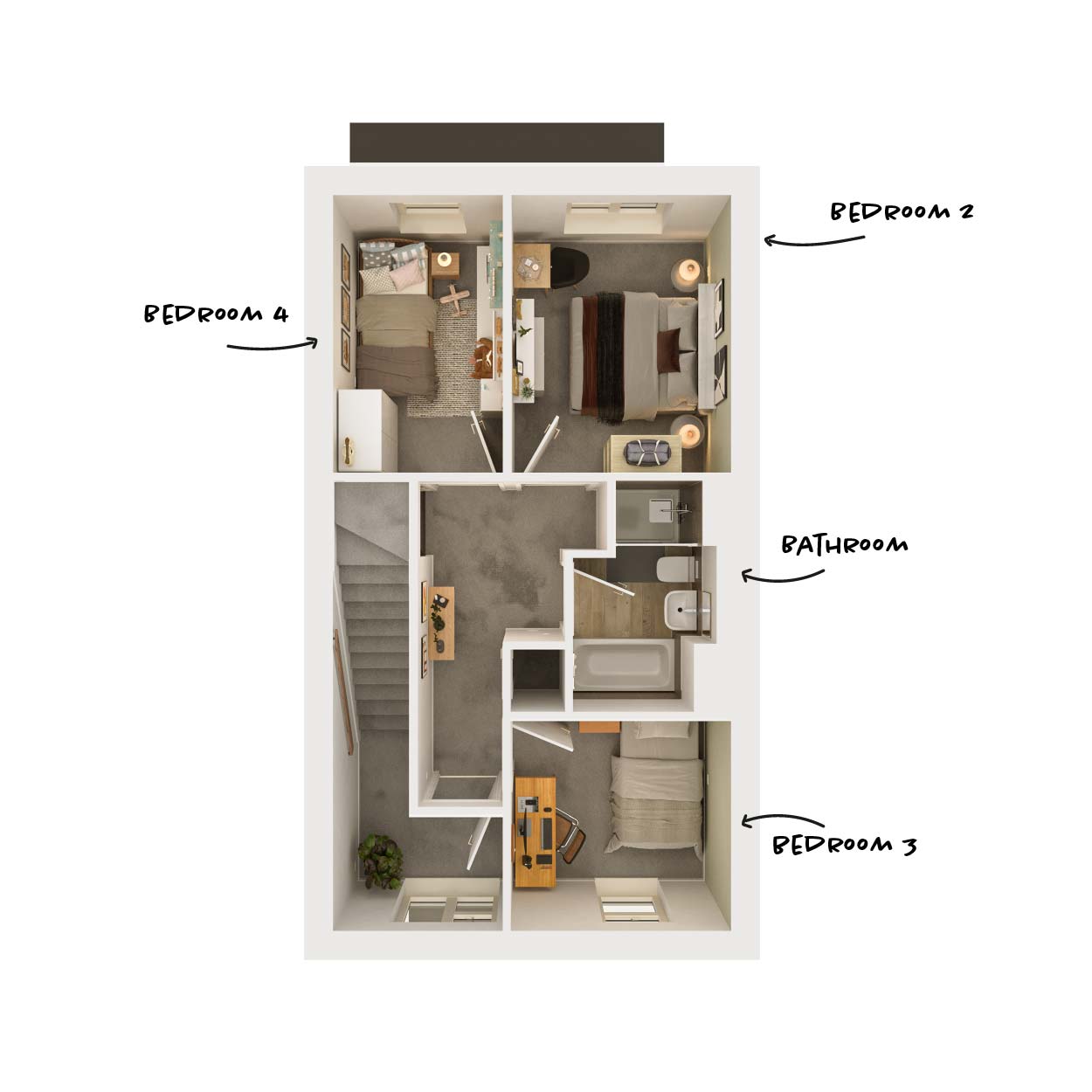 'Thirteen54' - Plot 24, Breacla,, Scotforth Road, Lancashire floorplan