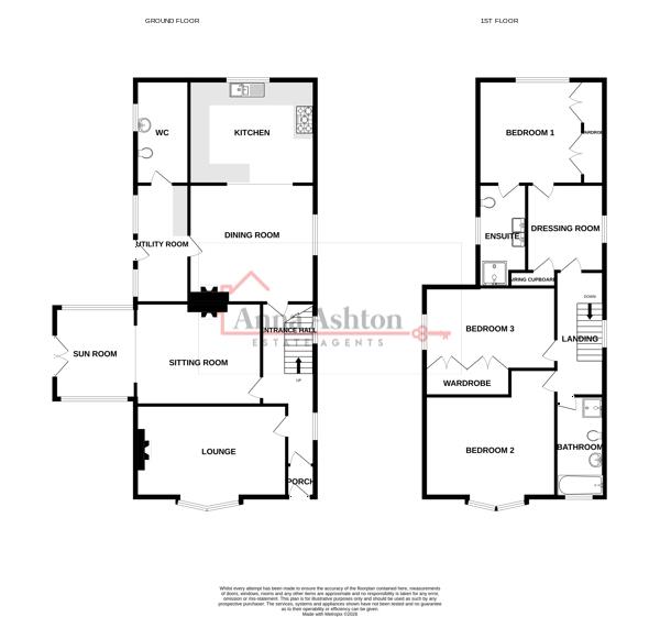 6, Dyffryn Road, Ammanford floorplan