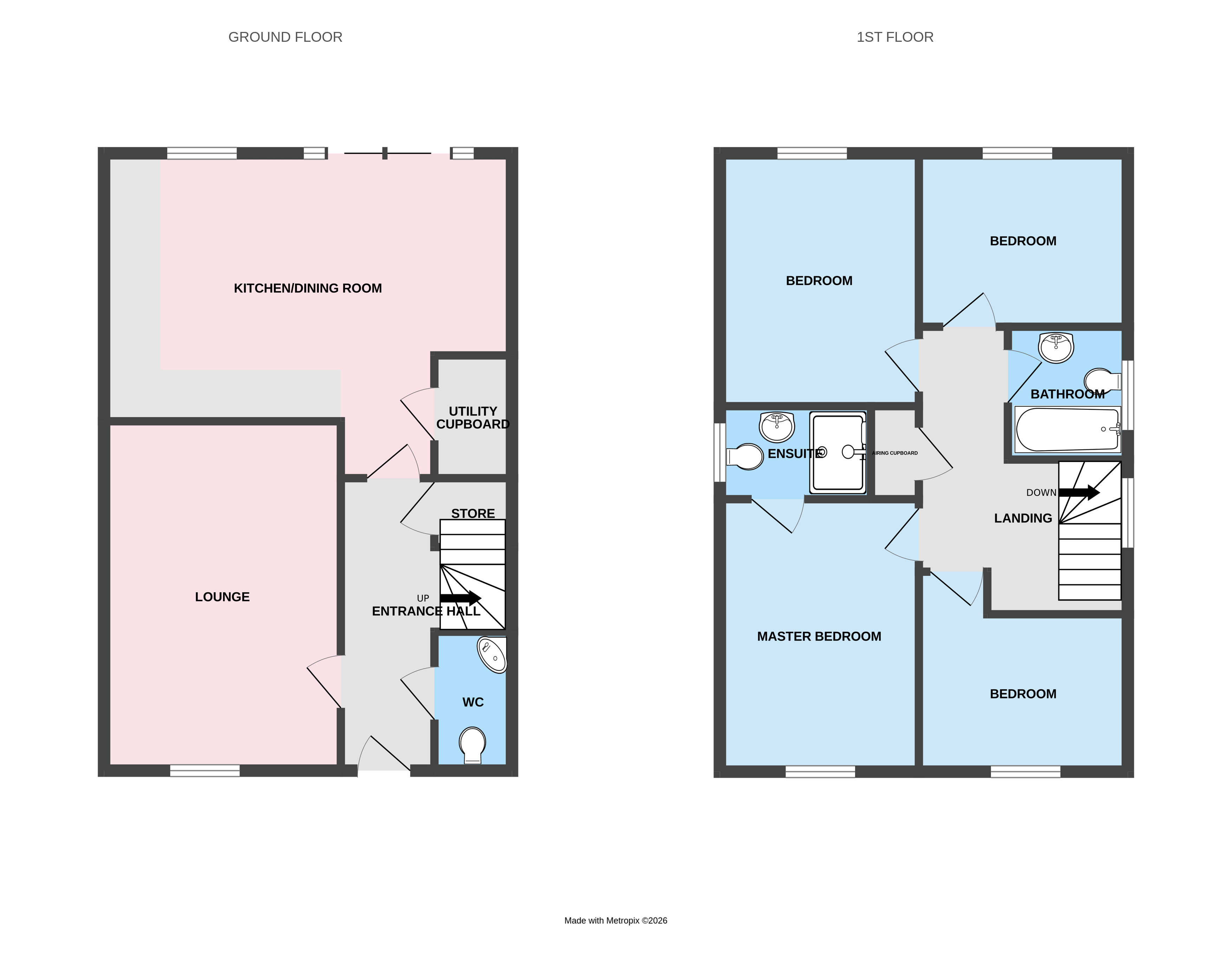8, Little Mill Meadow, Telford floorplan