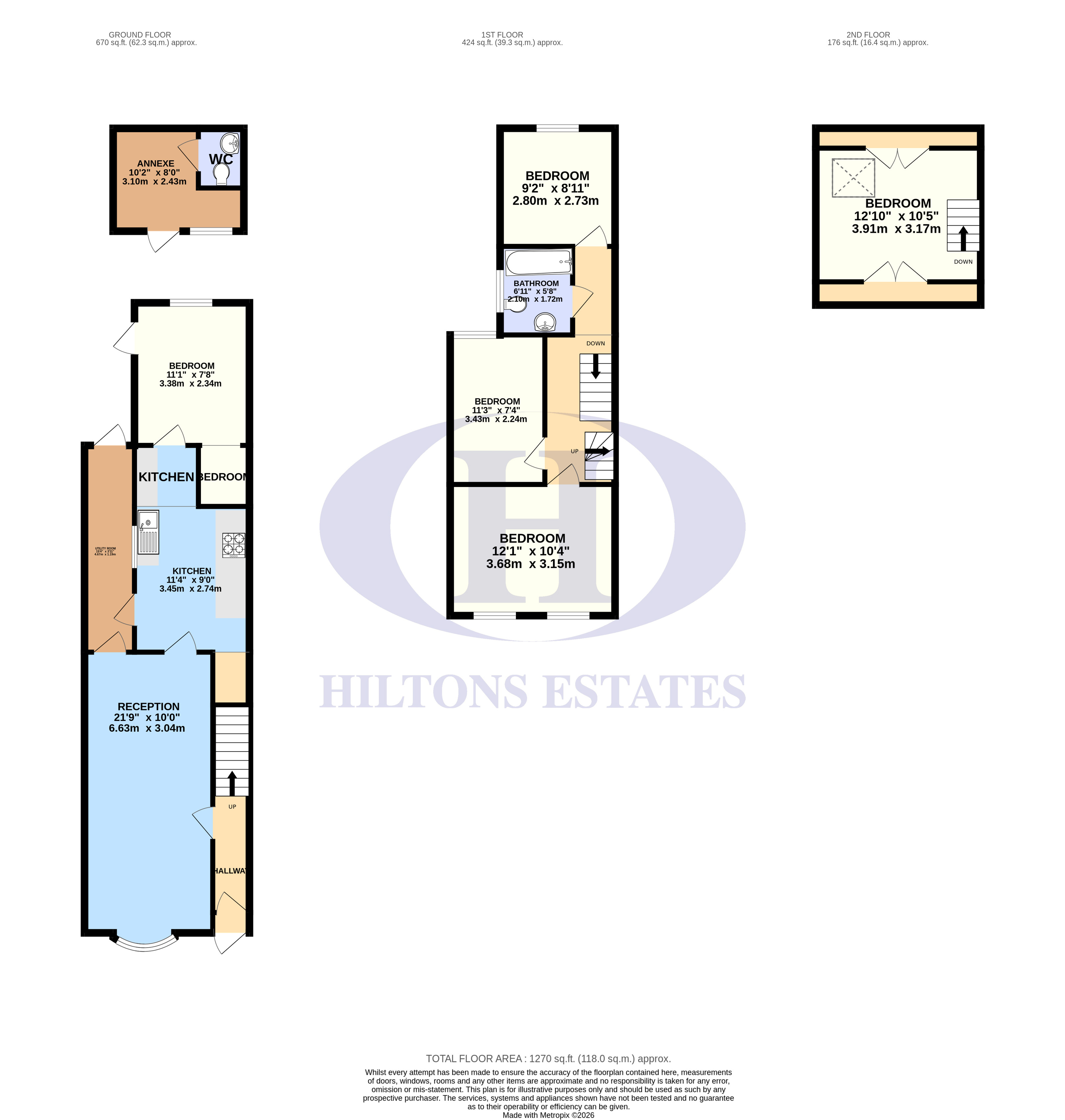 69, Florence Road, Southall floorplan