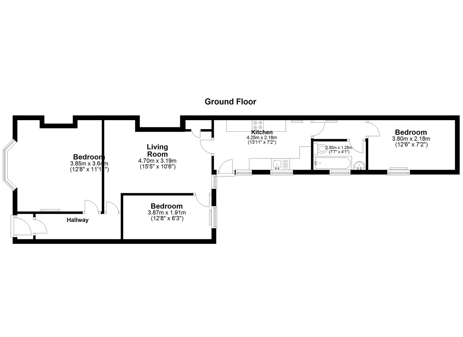 53, Canon Cockin Street, Sunderland floorplan