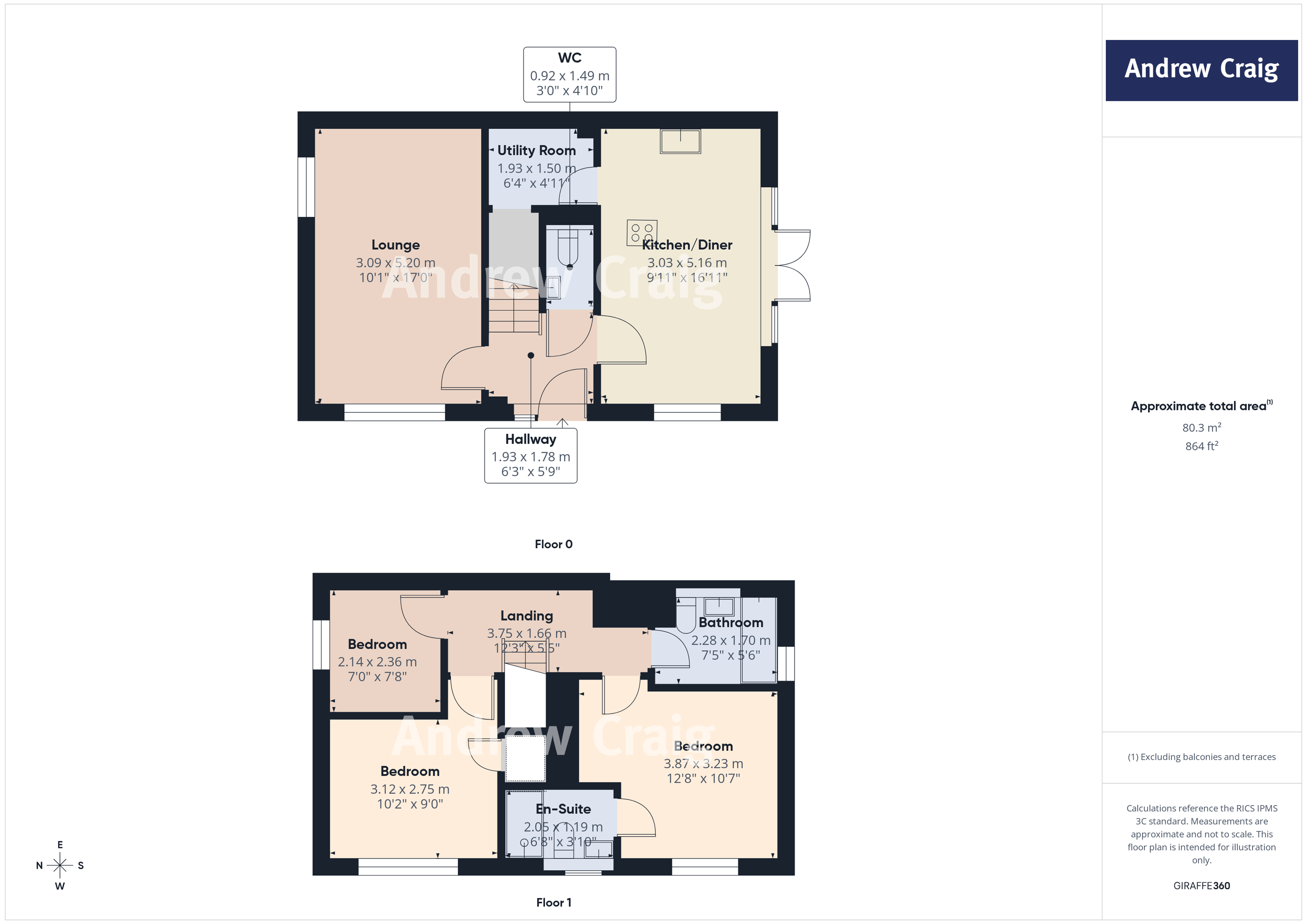 21 Fenchurch Close, Five Mile Park floorplan