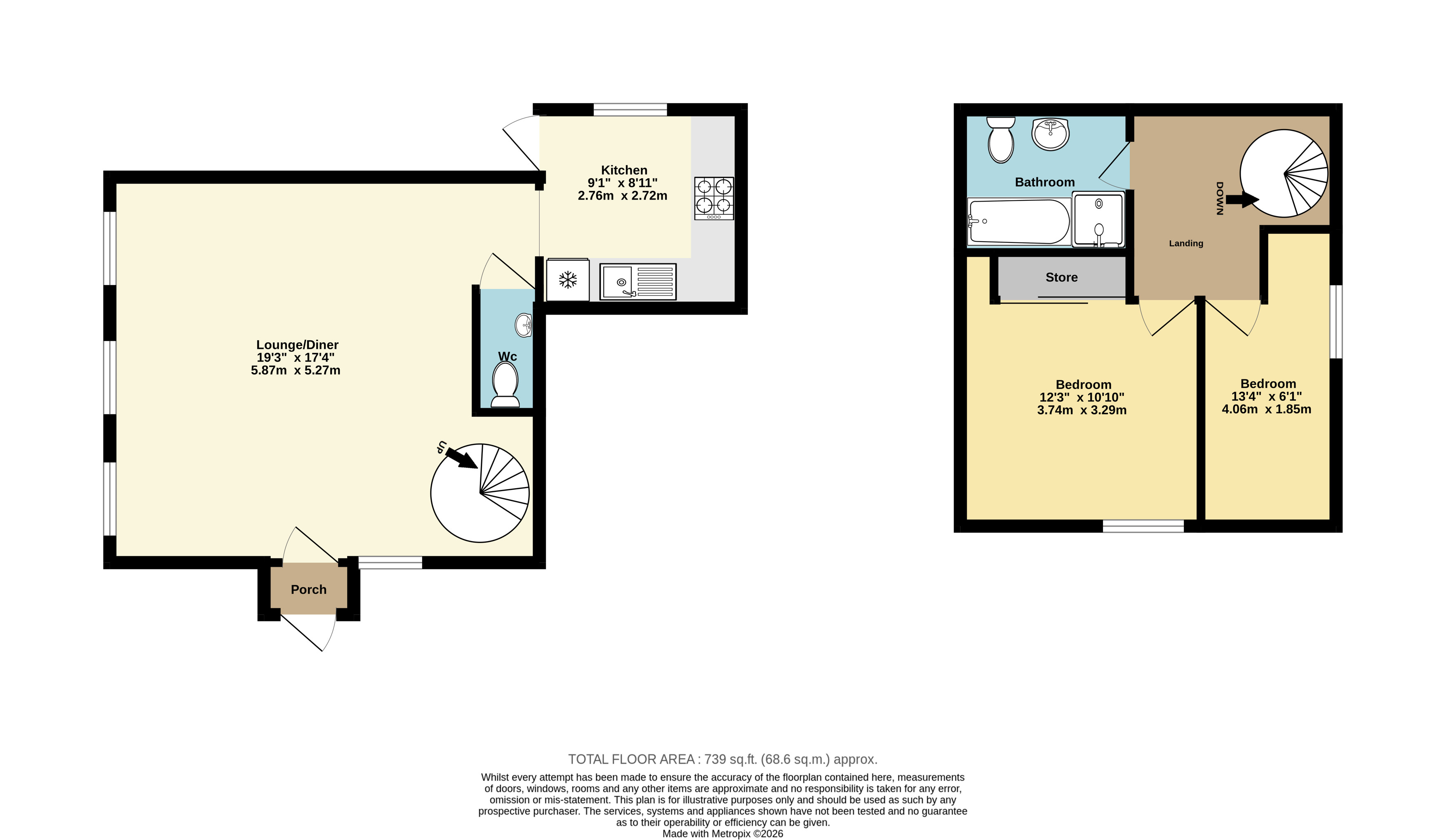 31A,, High Street, Canterbury floorplan