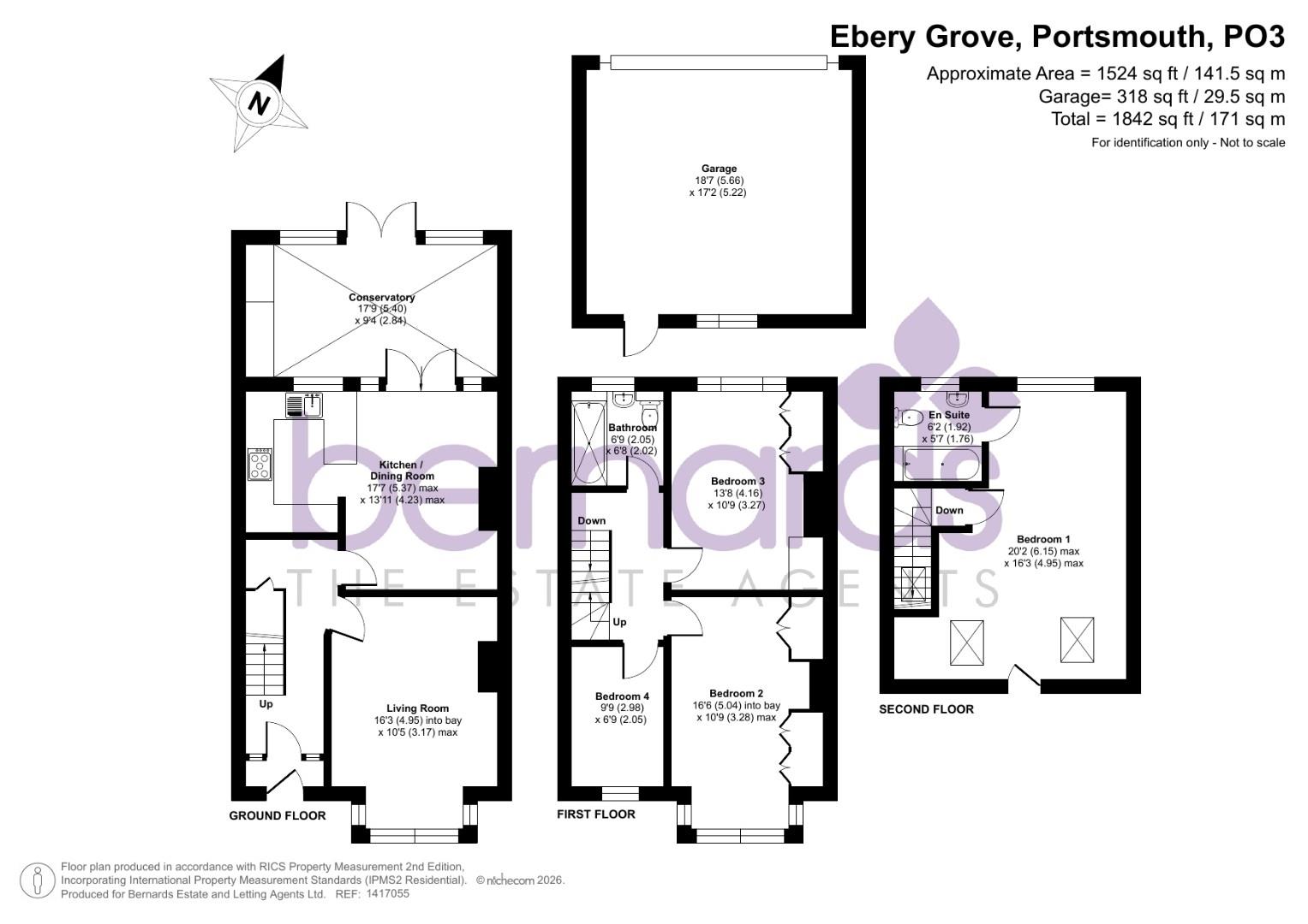 35, Ebery Grove, Portsmouth floorplan