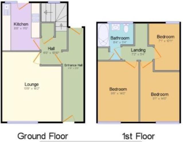 3 Bedrooms Terraced house to rent in Elm Green, Billericay CM11