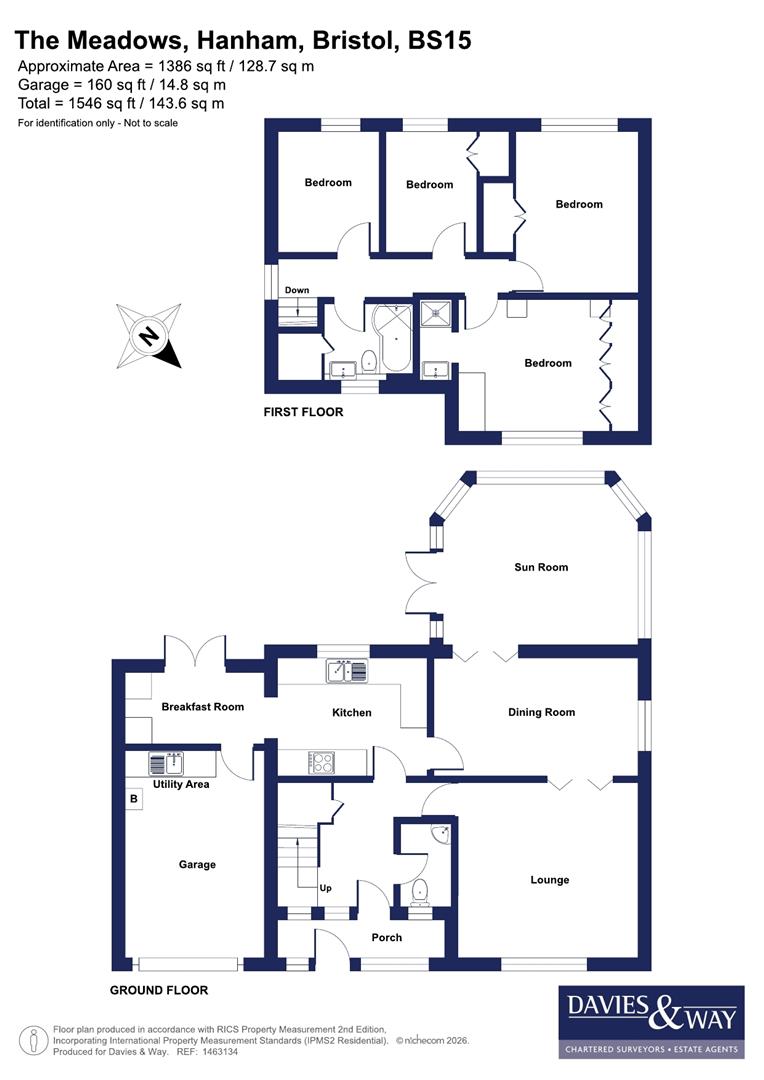 92, The Meadows, Bristol floorplan