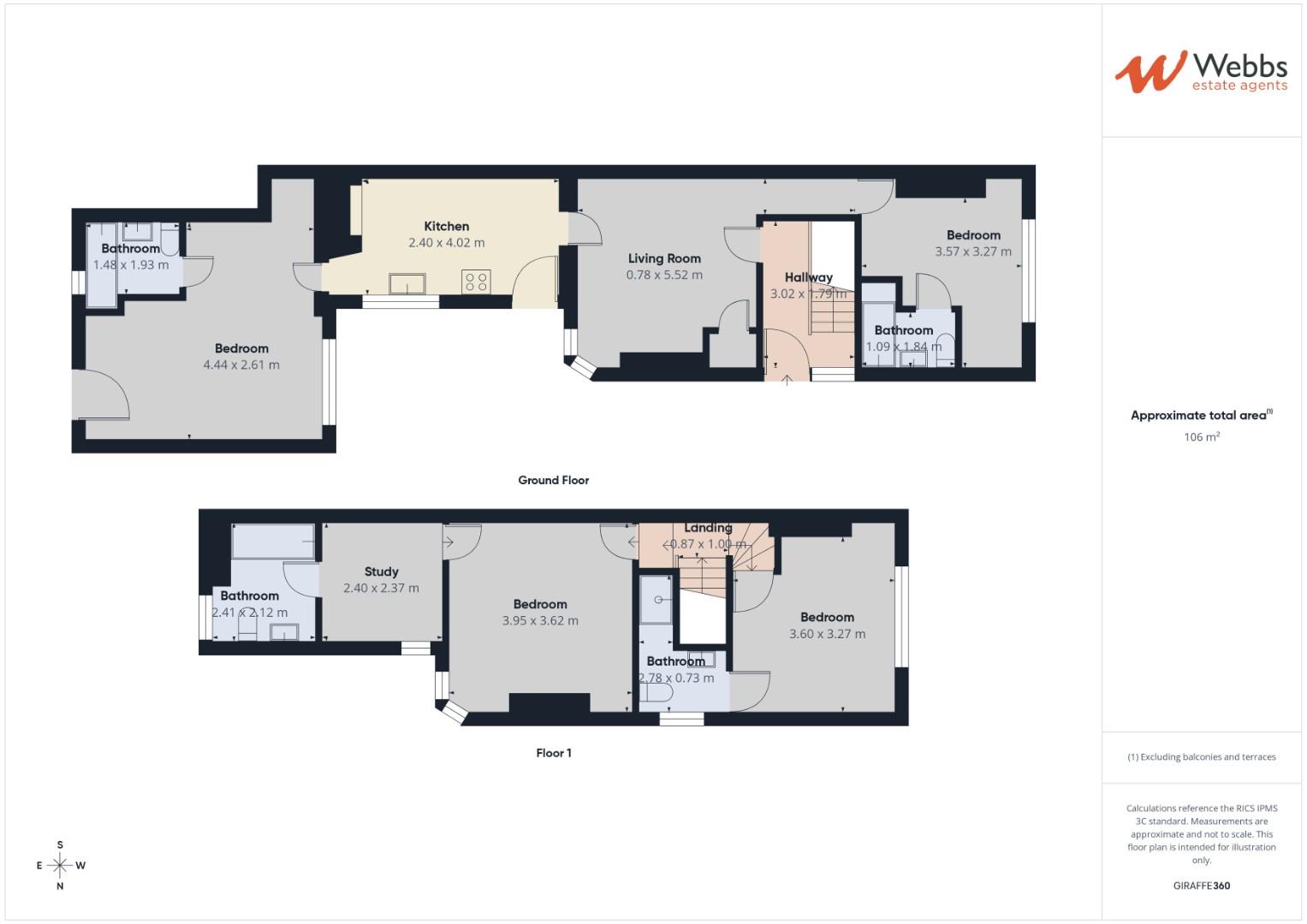 440, Bloxwich Road, Walsall floorplan