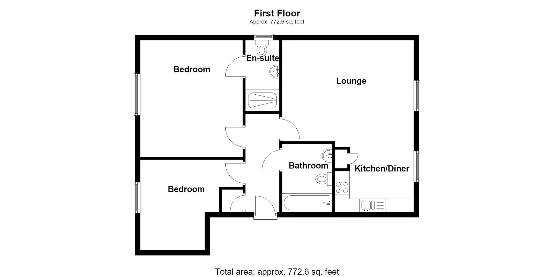17, The Sidings, Water Orton floorplan
