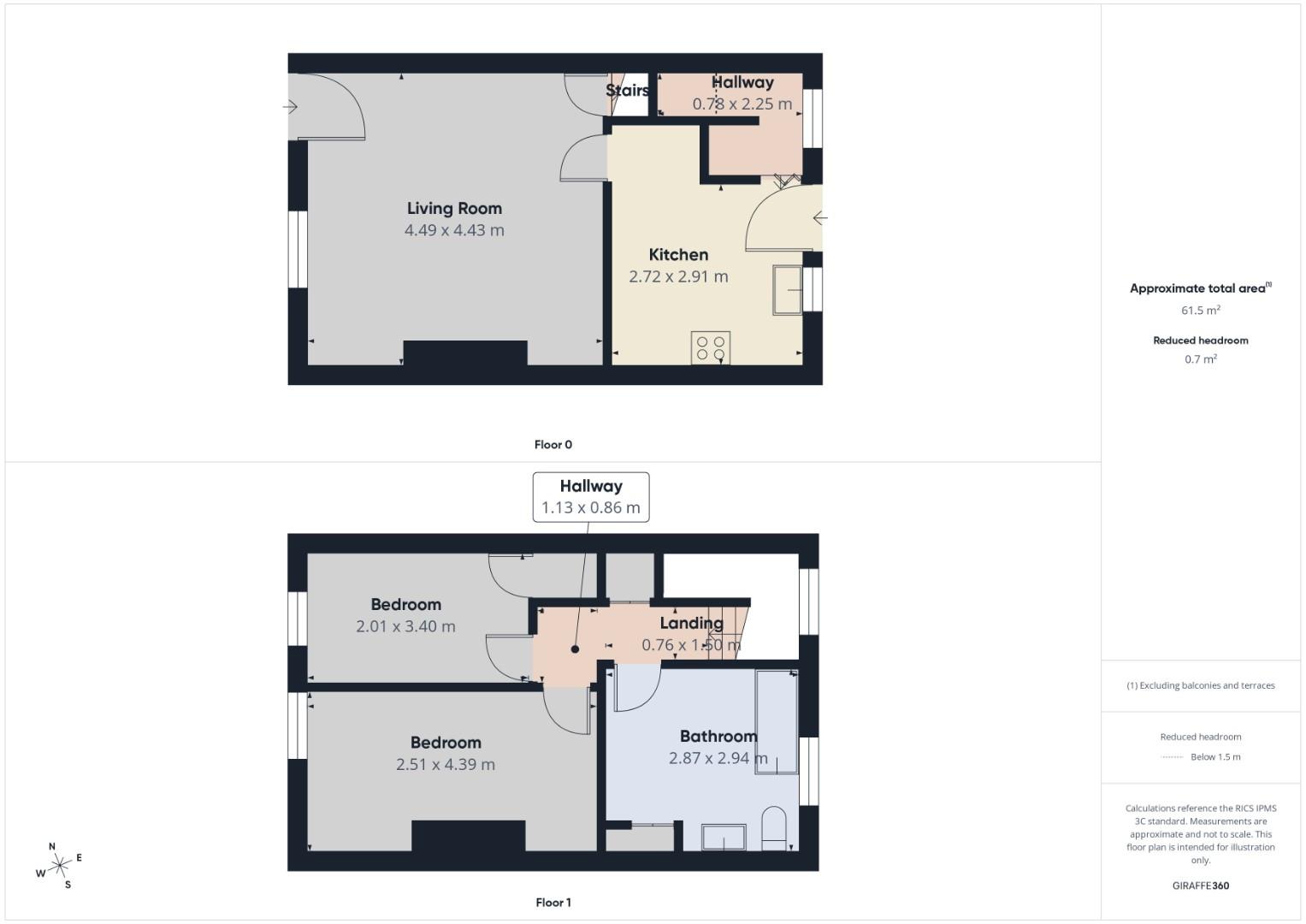 21, Lister Ville, Bradford floorplan