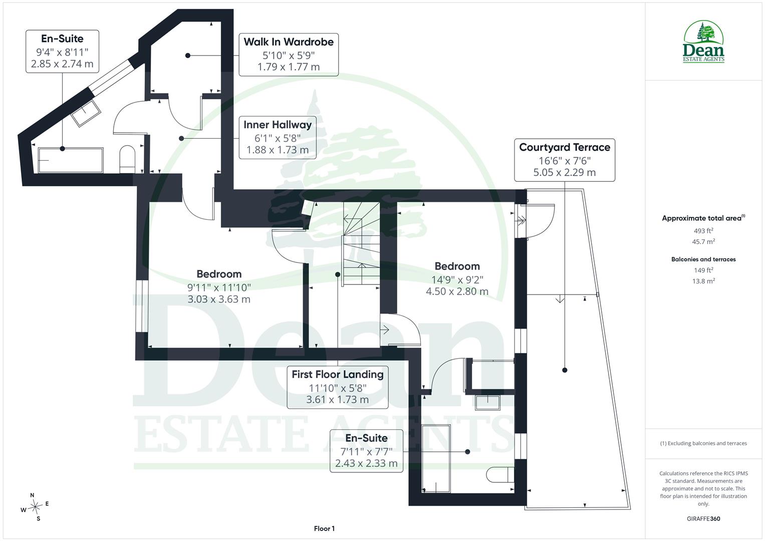 Lavender Cottage, Redbrook, Monmouth floorplan