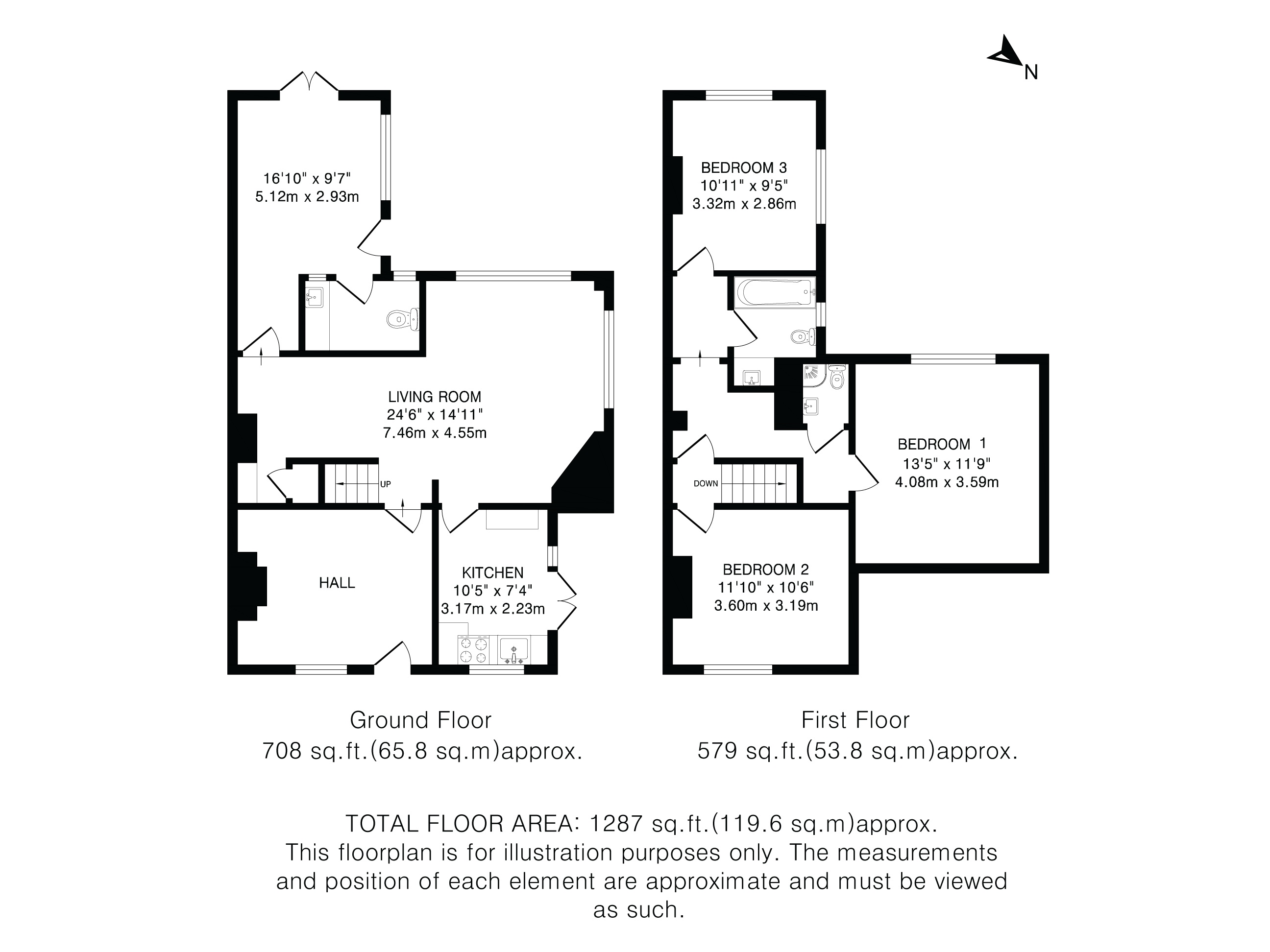 15, Lemsford Village, Welwyn Garden City floorplan