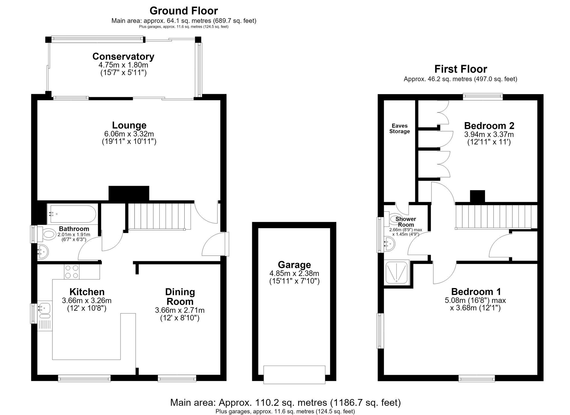 32 The Tanyard, Royston floorplan