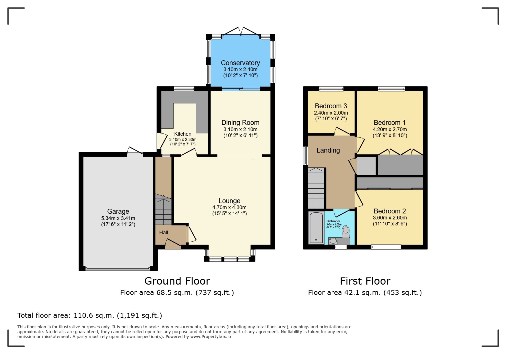 9 Foxglove Way, Lincoln, Lincolnshire floorplan