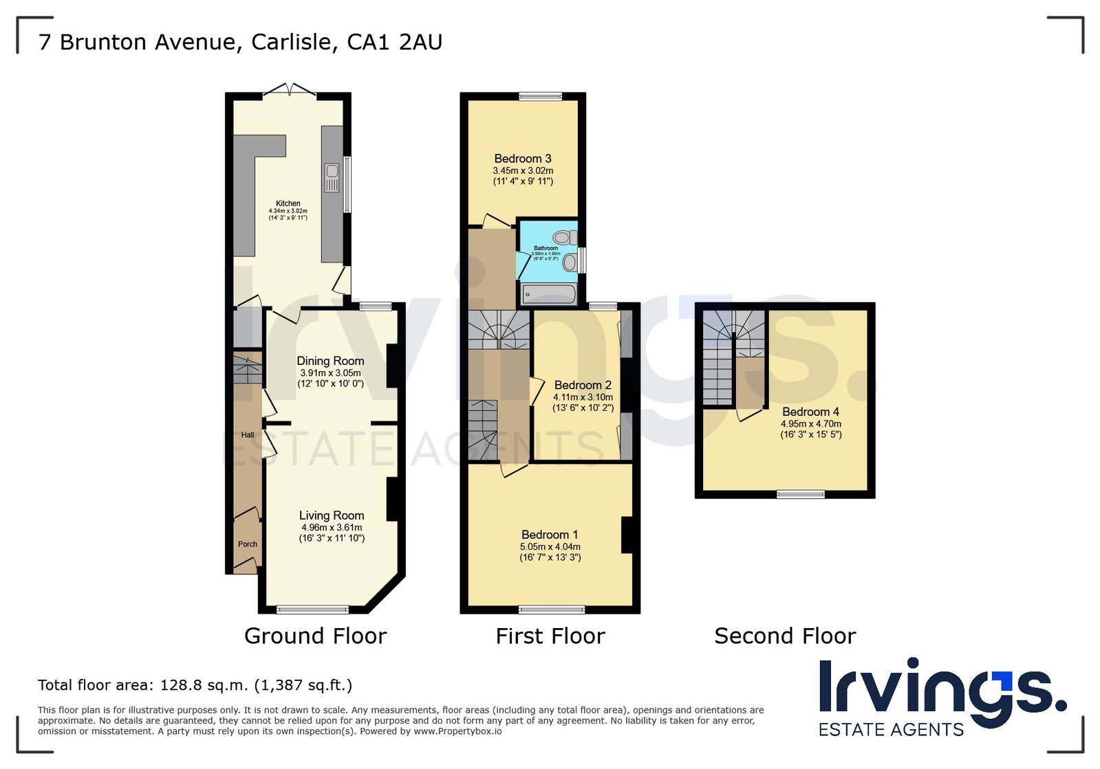 7, Brunton Avenue, Carlisle floorplan