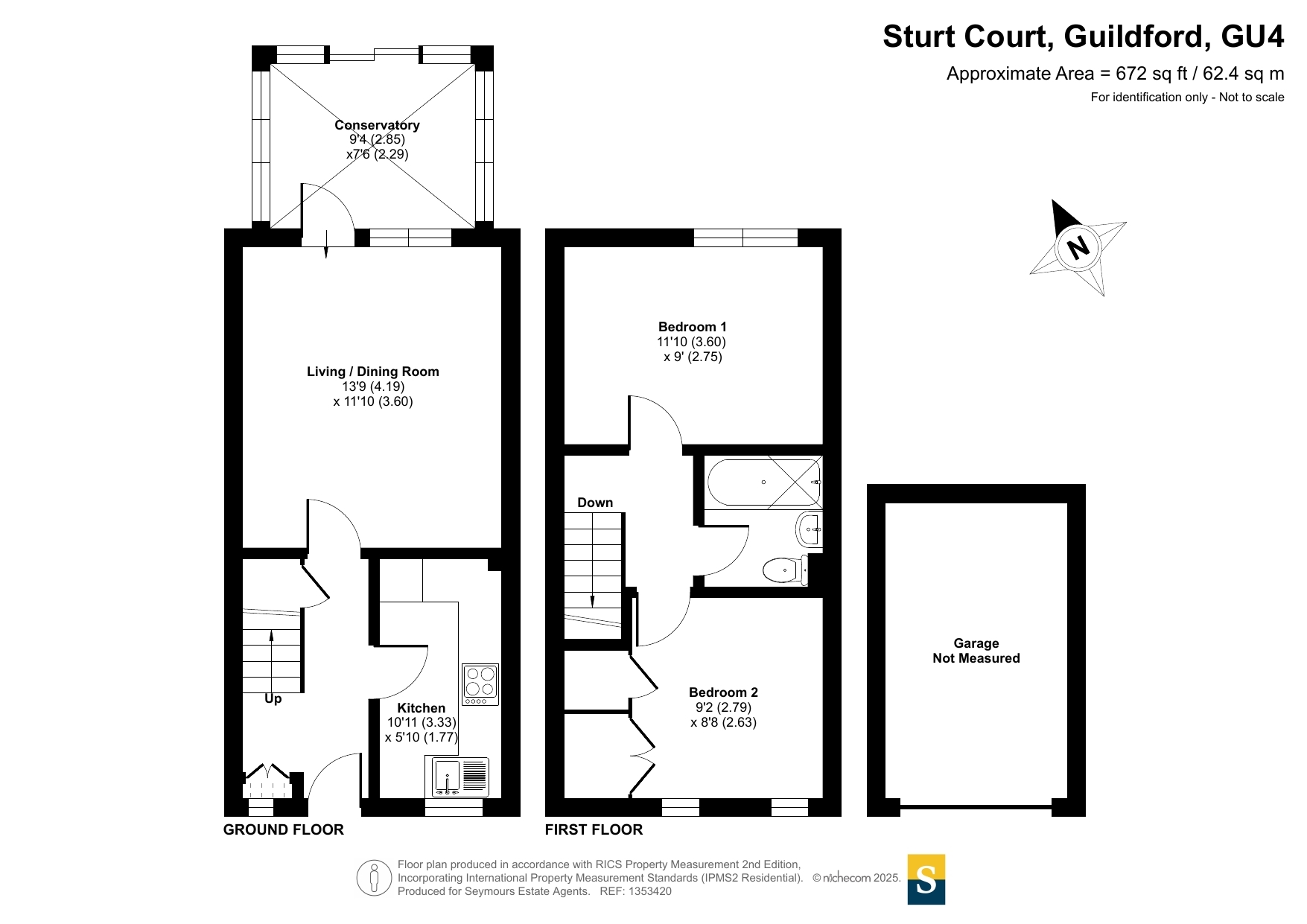 21, Sturt Court, Guildford floorplan