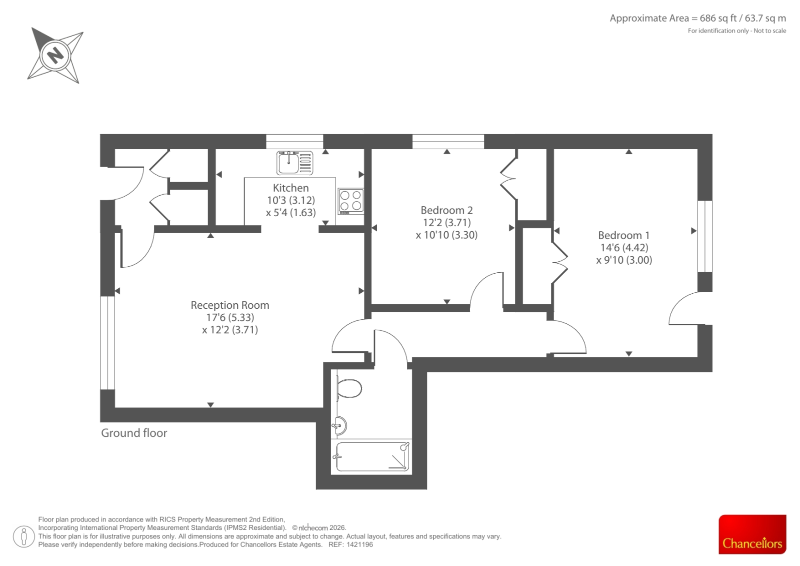 6, Wright Place, High Wycombe floorplan