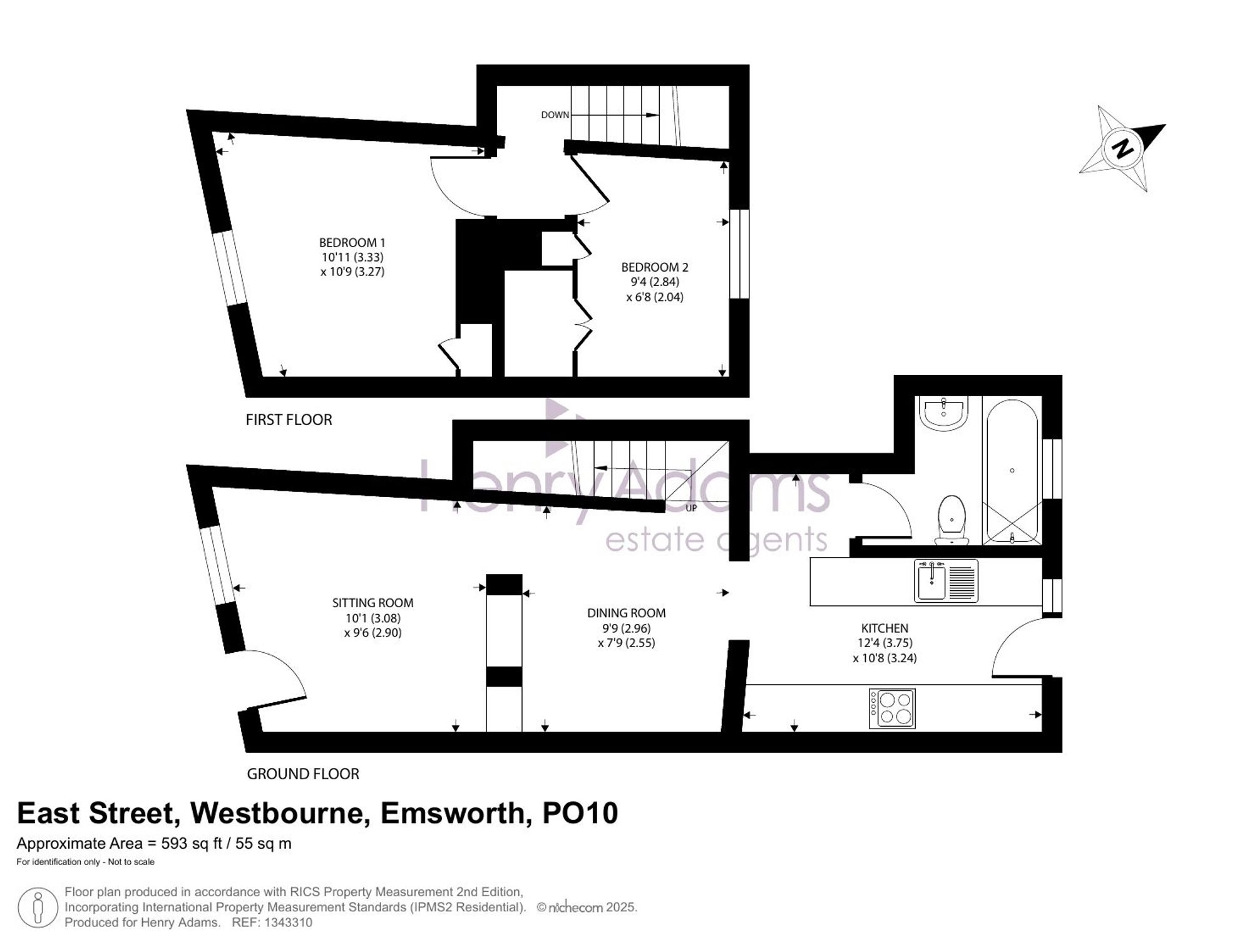 5 East Street, Emsworth floorplan
