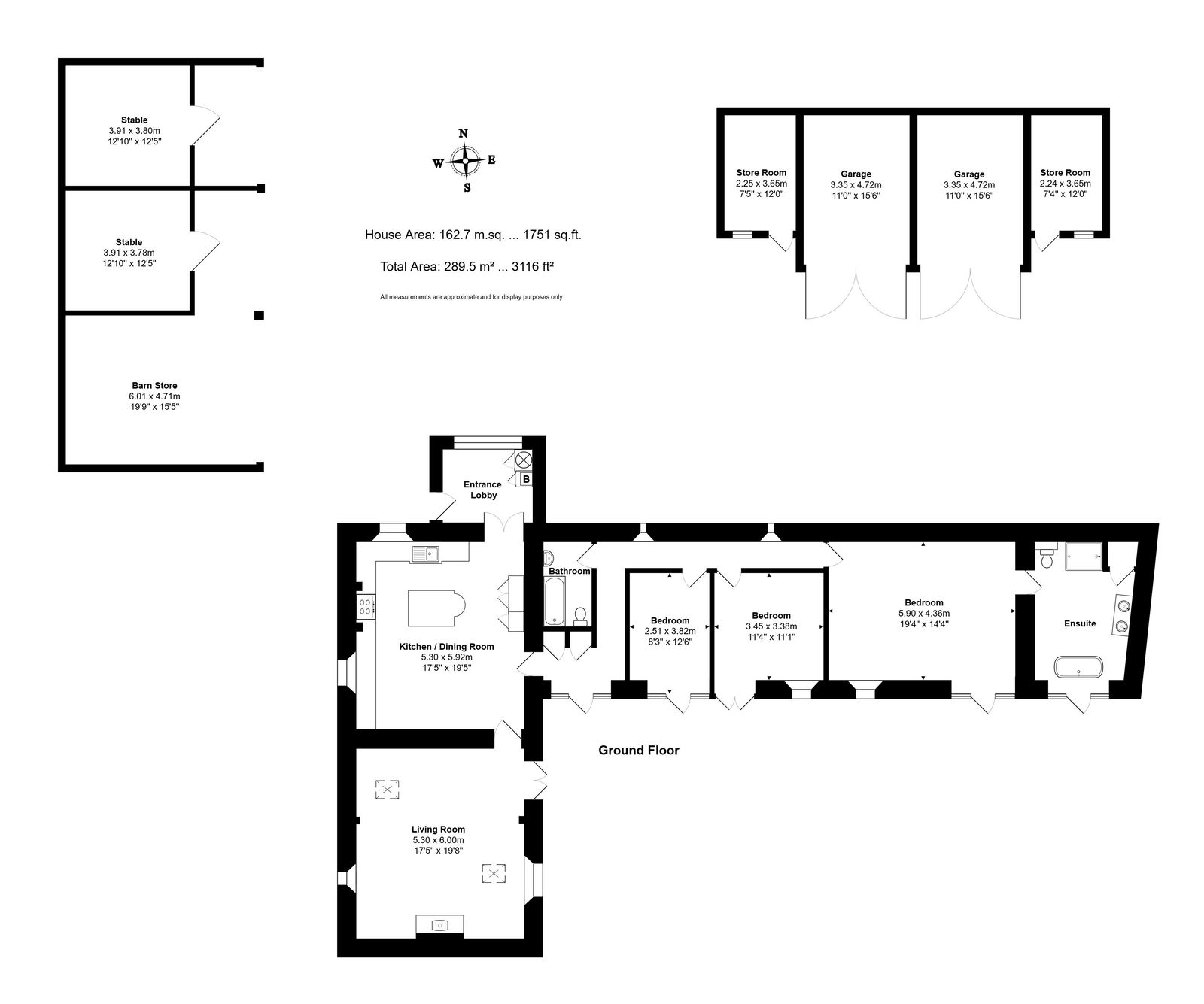 Orchard Barn, Leigh Delamere floorplan