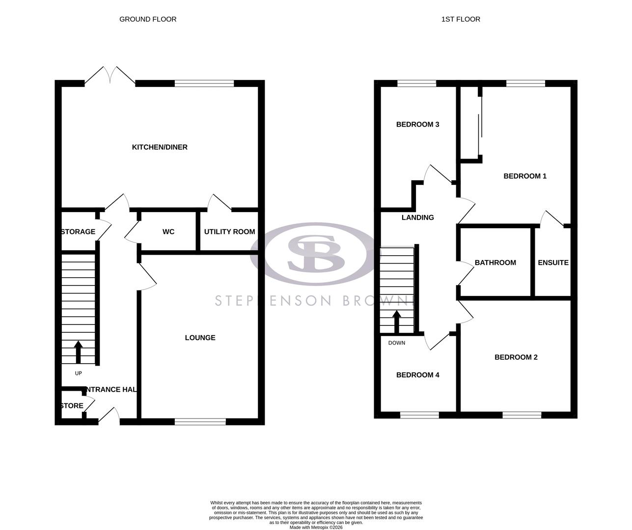 26, Samuel Armstrong Way, Crewe floorplan