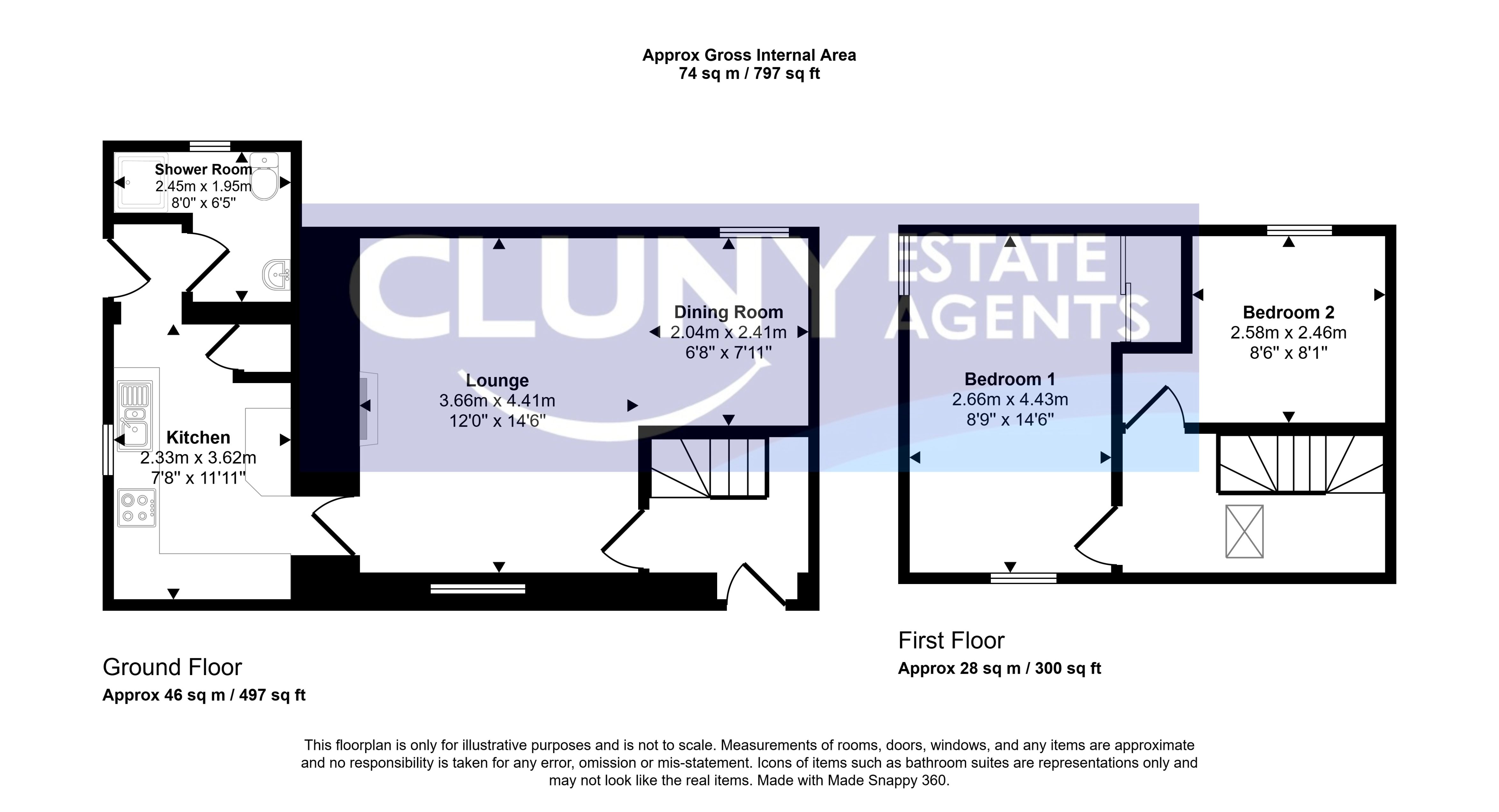 11, 11 Granary Street, Burghead floorplan