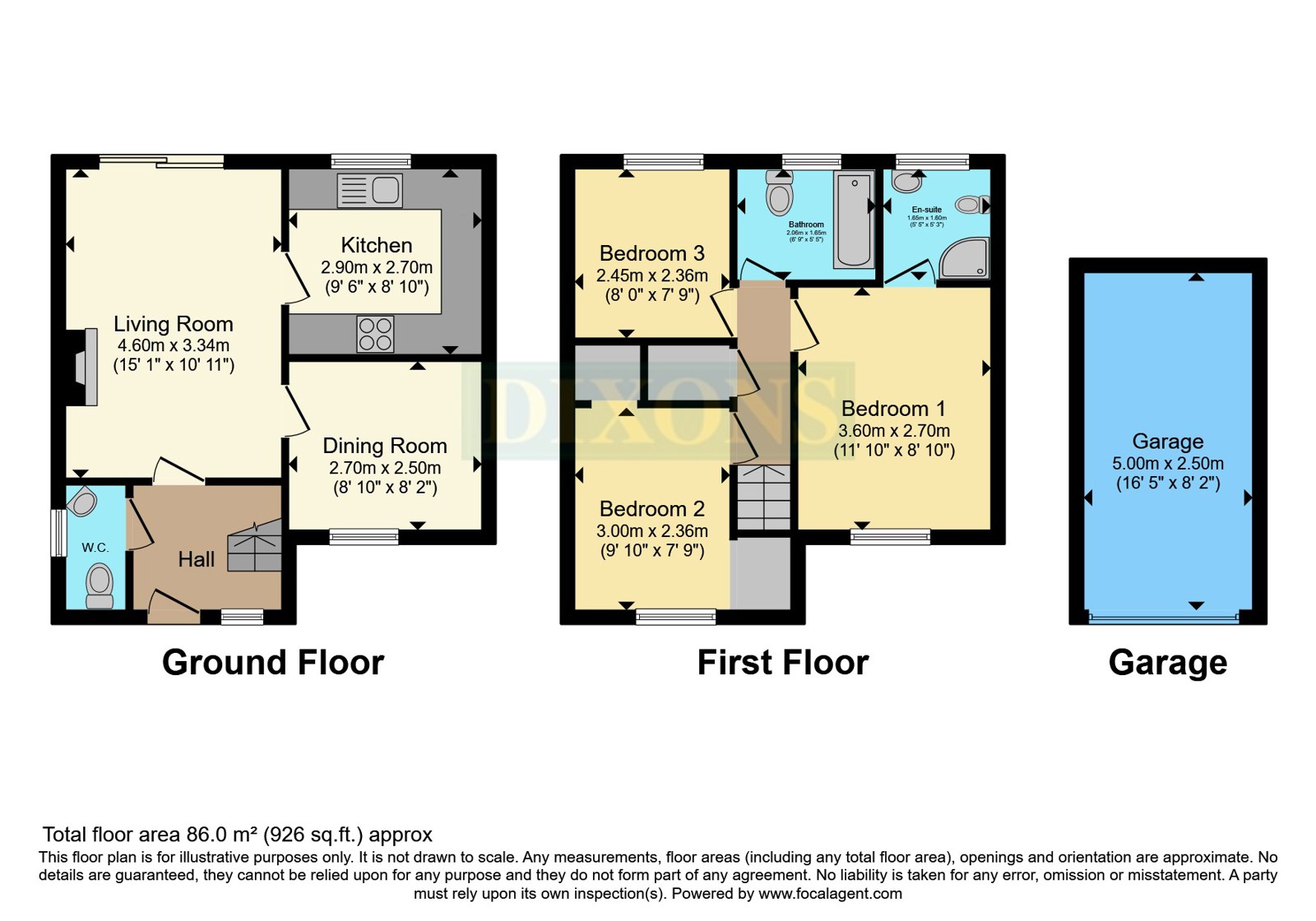 2, Bromwich Drive, Staffordshire floorplan