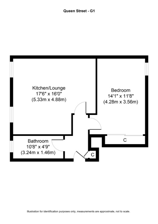 1 Bedrooms Flat for sale in Queen Street, City Centre, Glasgow G1