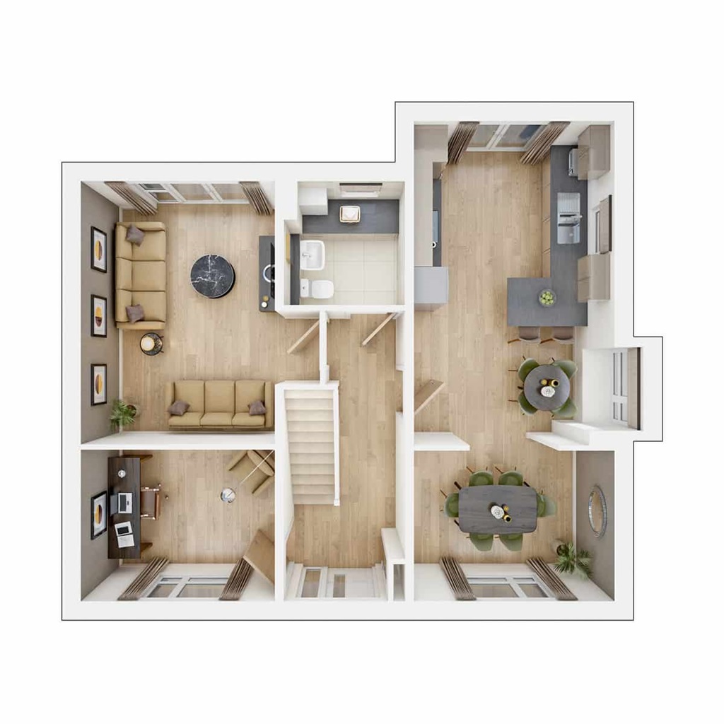 The Wansdale - Plot 2, Bridgewater Place, Bridgewater Road, Mosley Common, Tyldesley floorplan
