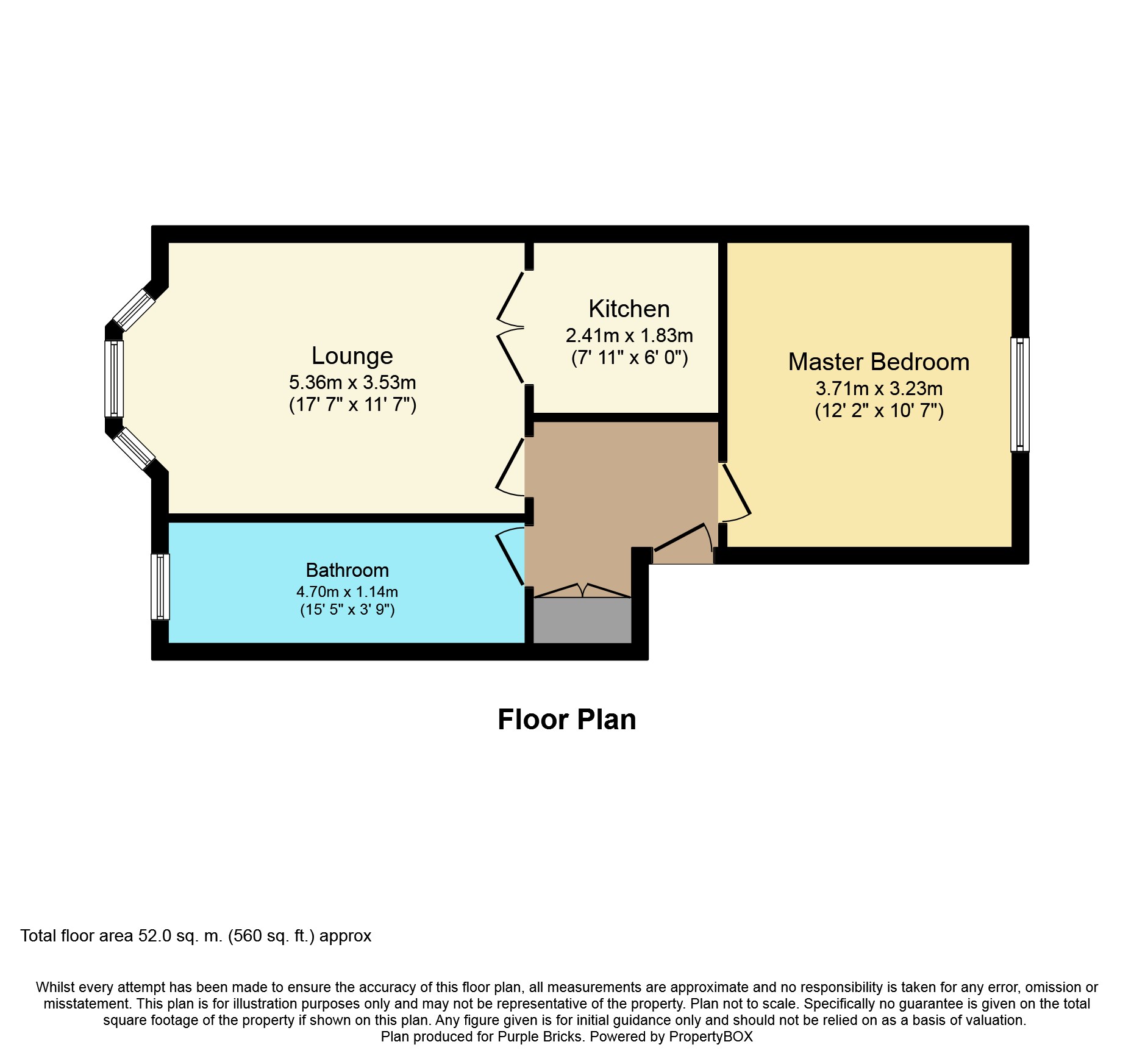 1 Bedrooms Flat for sale in 13 Bannatyne Avenue, Glasgow G31