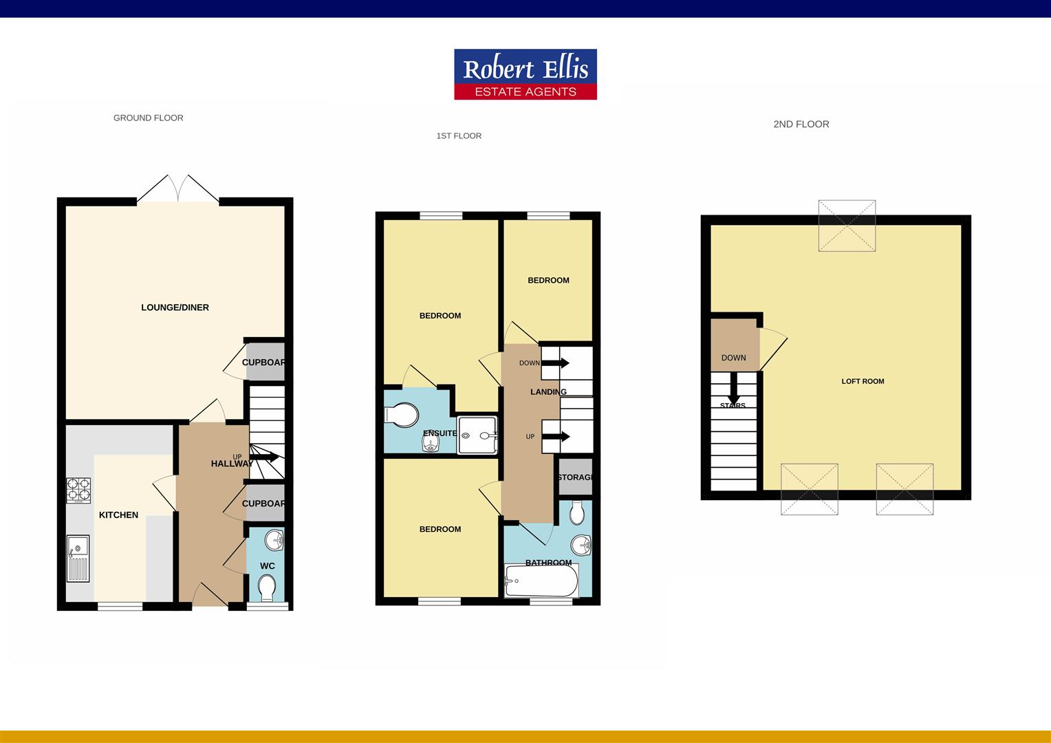 47, Perkins Way, Nottingham floorplan