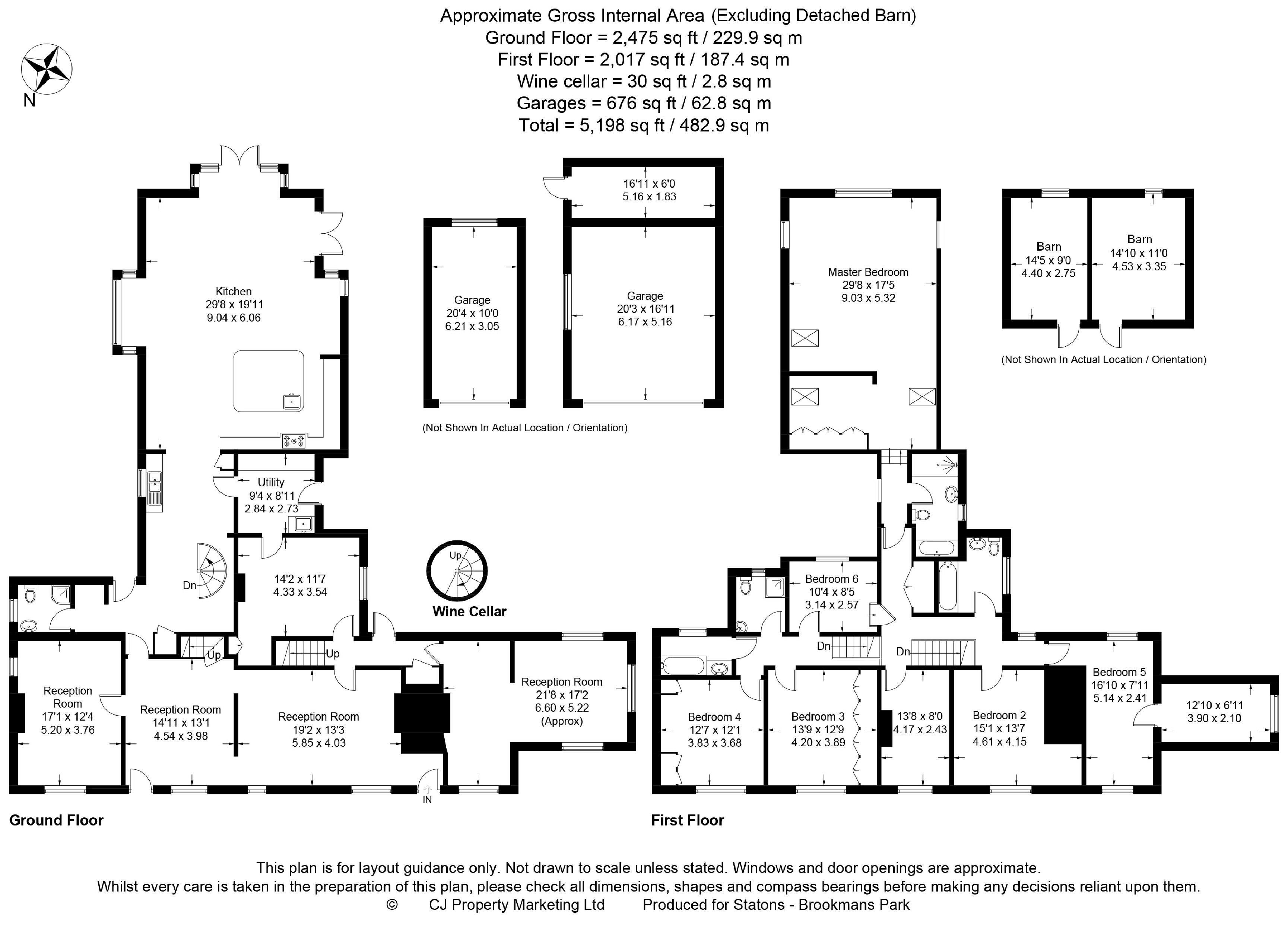 7 Bedrooms Cottage for sale in Cole Green, Hertford, Hertfordshire SG14