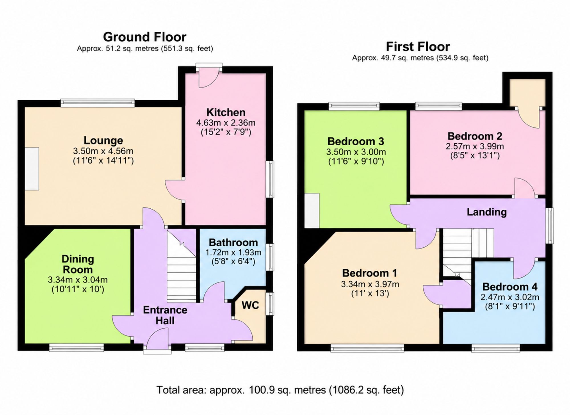 30 Plum Tree Way, Scunthorpe floorplan