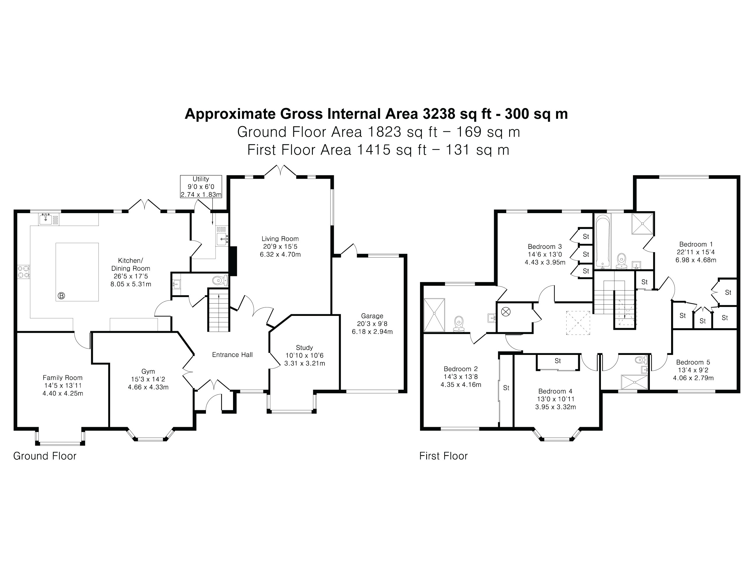 51, Newlands Avenue, Hertfordshire floorplan