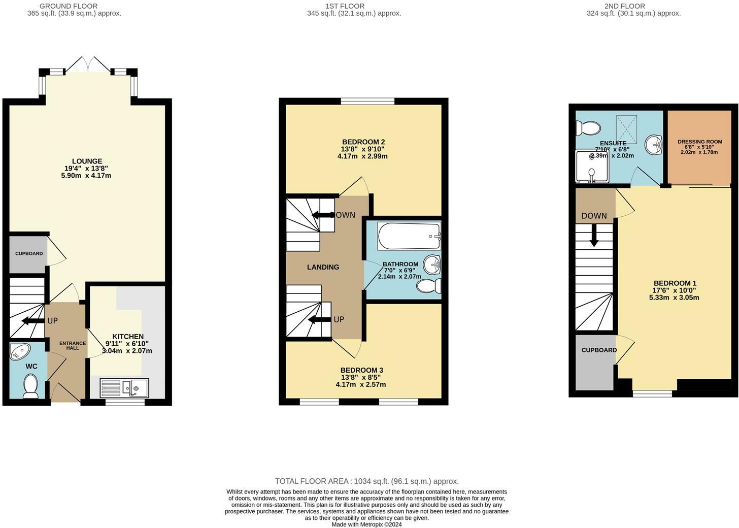 19, The Mount, Rotherham floorplan