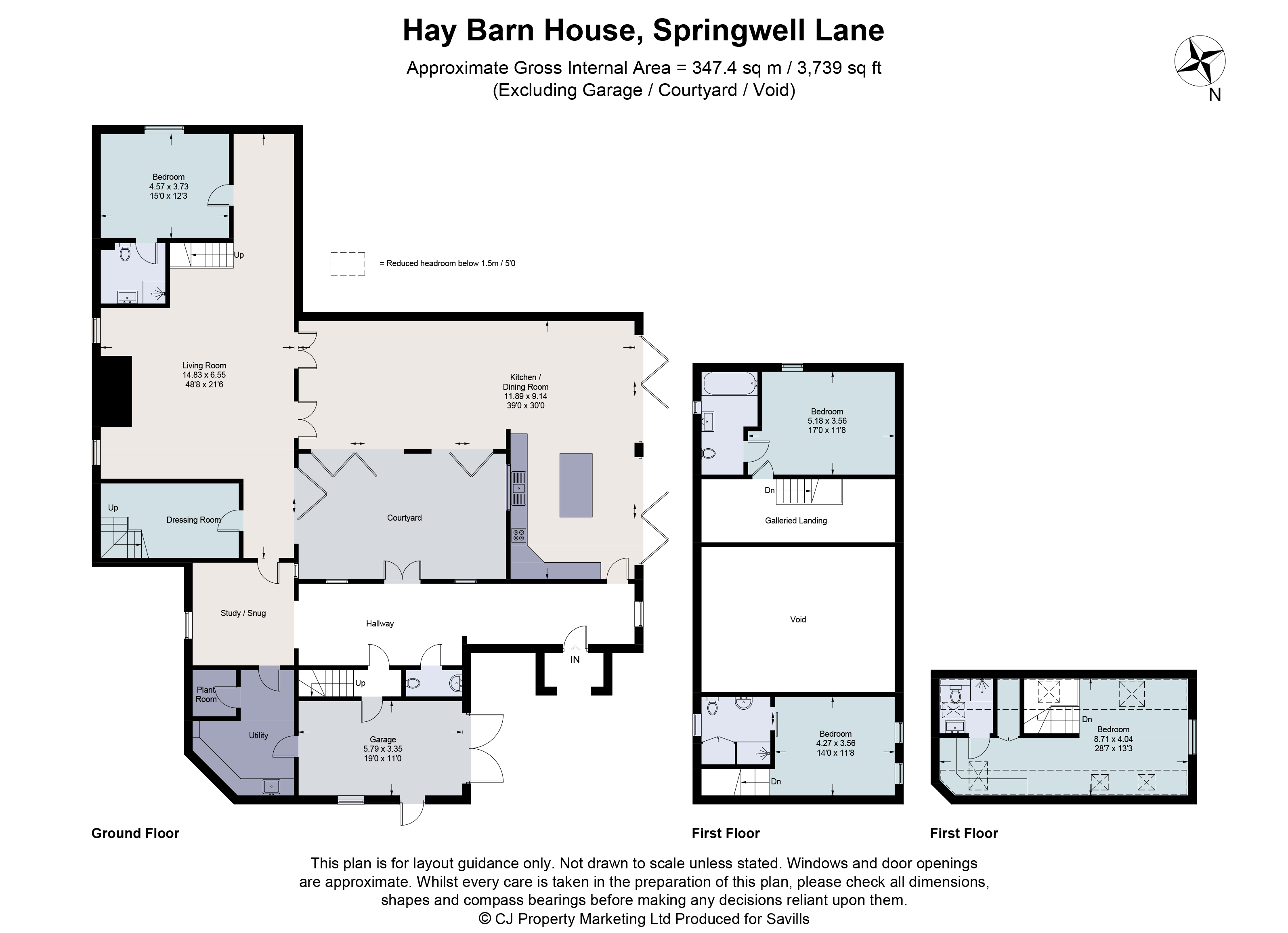 Hay Barn House,, Springwell Lane, Hertfordshire floorplan