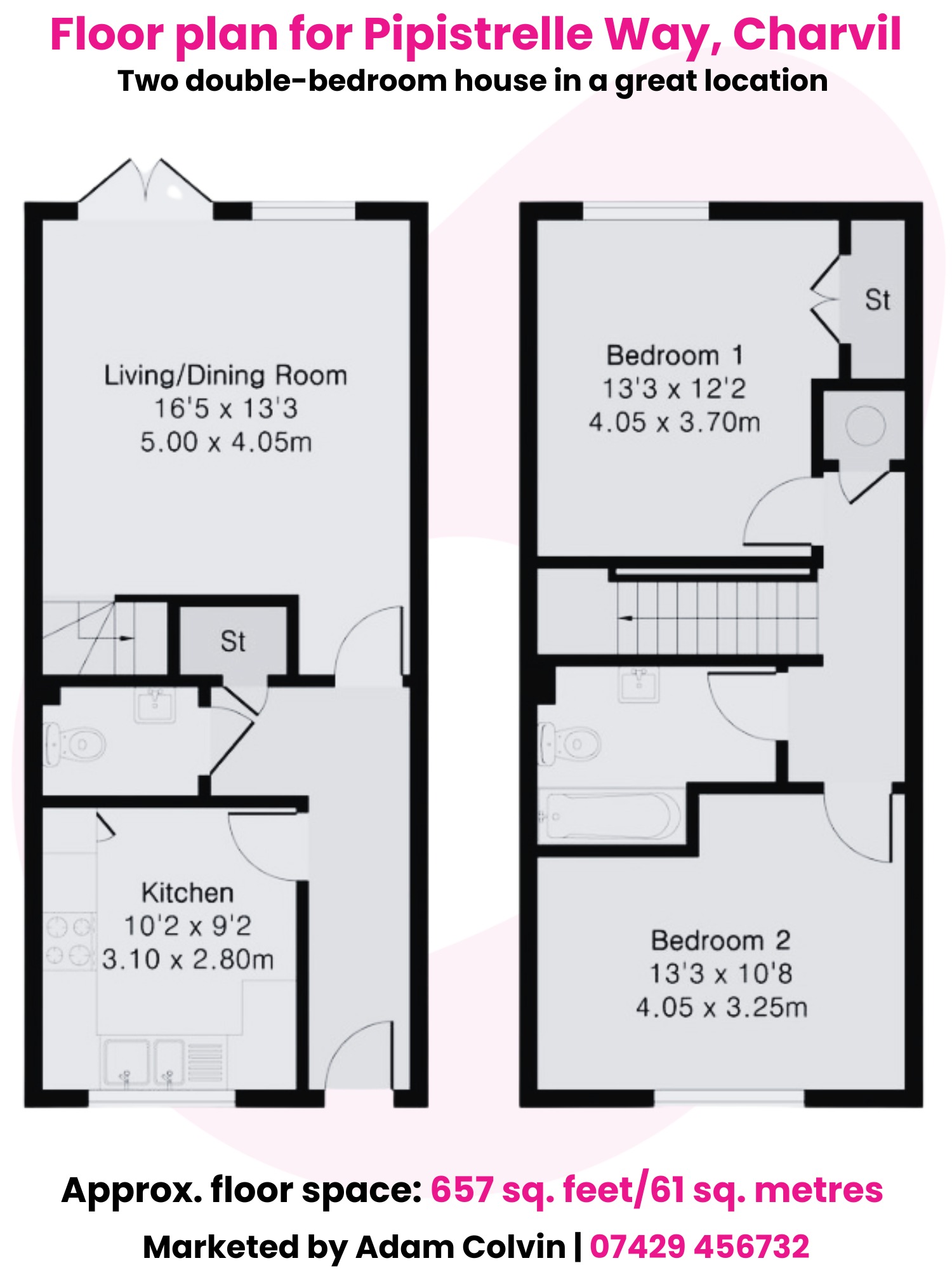 5 Pipistrelle Way, Charvil, Berkshire floorplan
