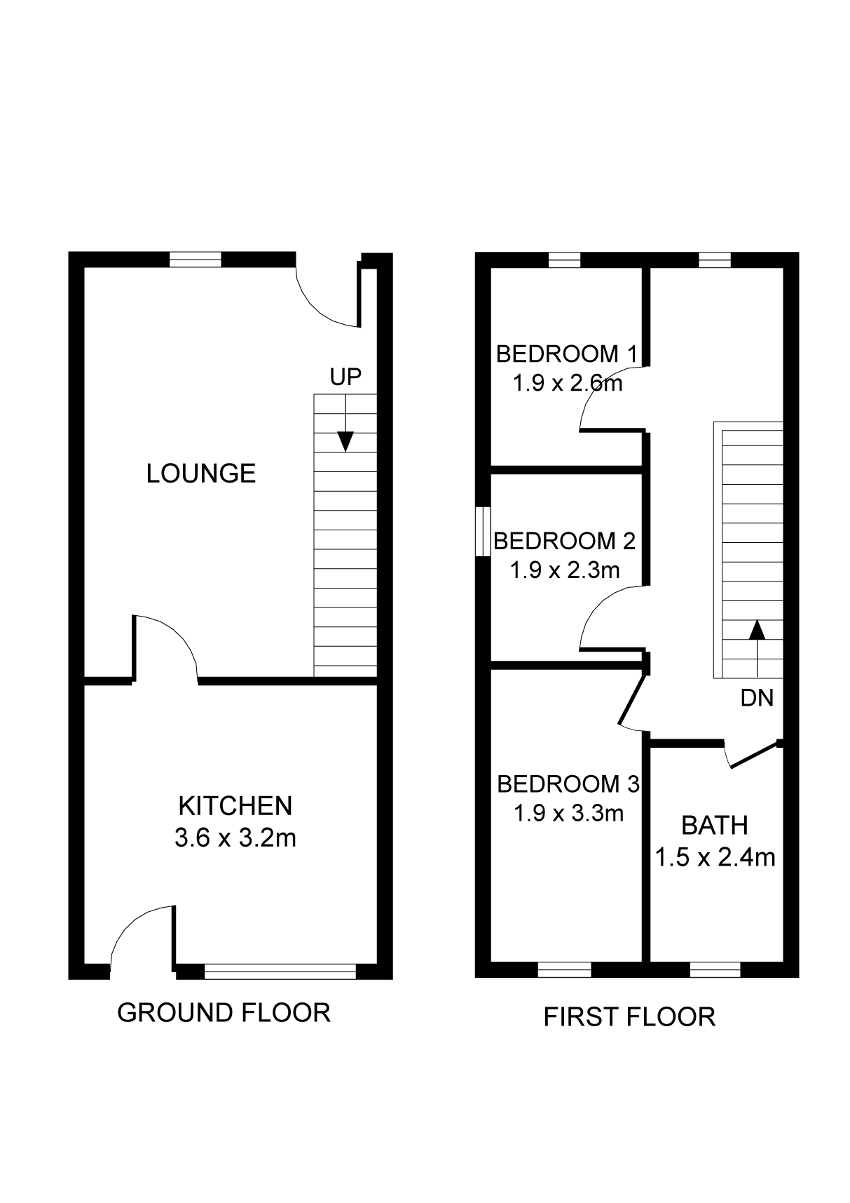 4 Dinorben Court , Bull Bay Road, Amlwch floorplan