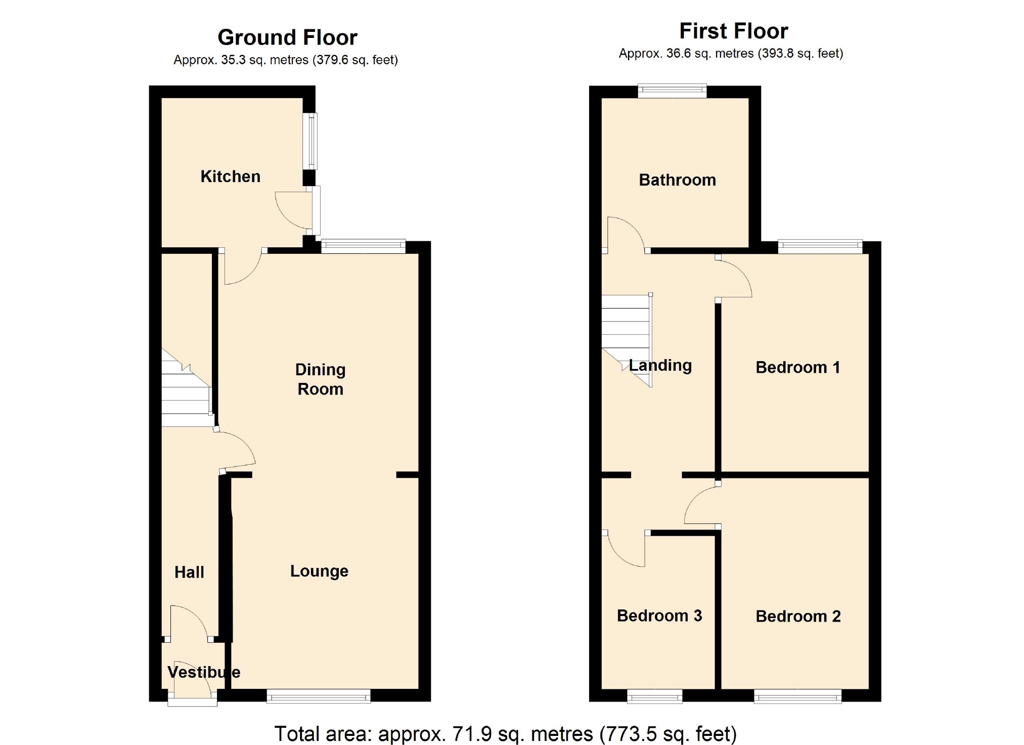 3 Bedrooms End terrace house for sale in Guildford Road, Manchester M19