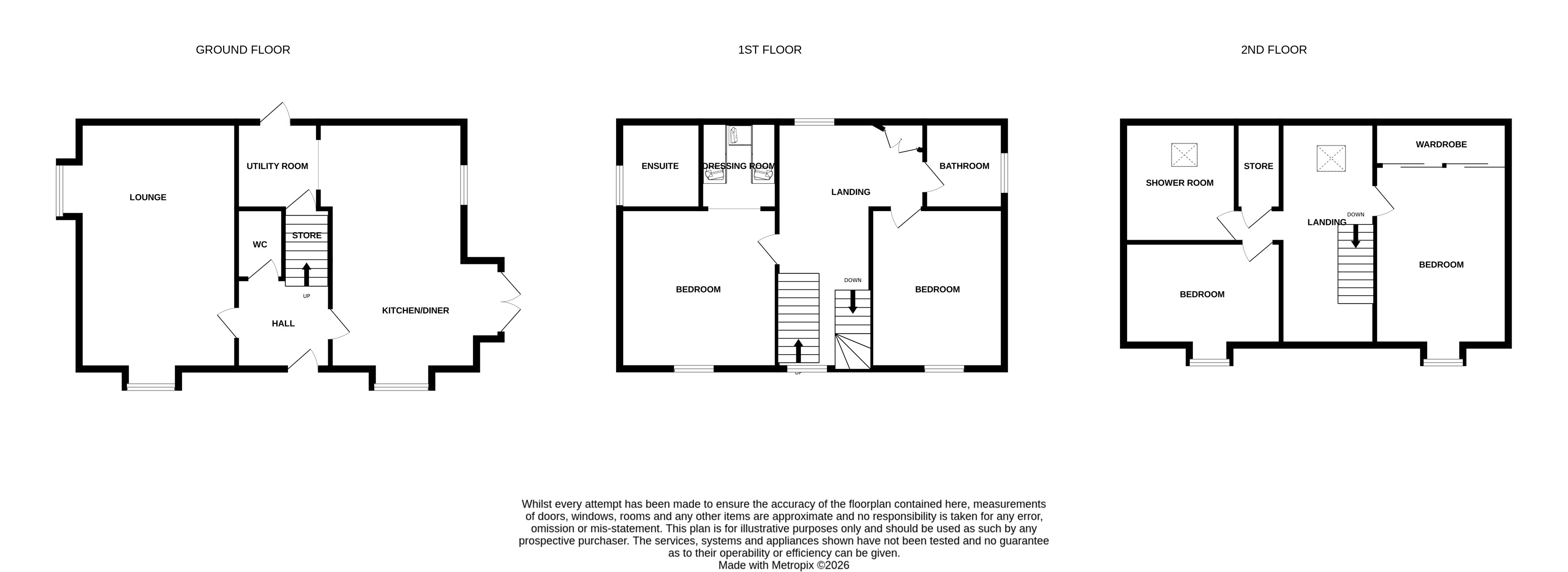 4, Bemrose Avenue, Telford floorplan