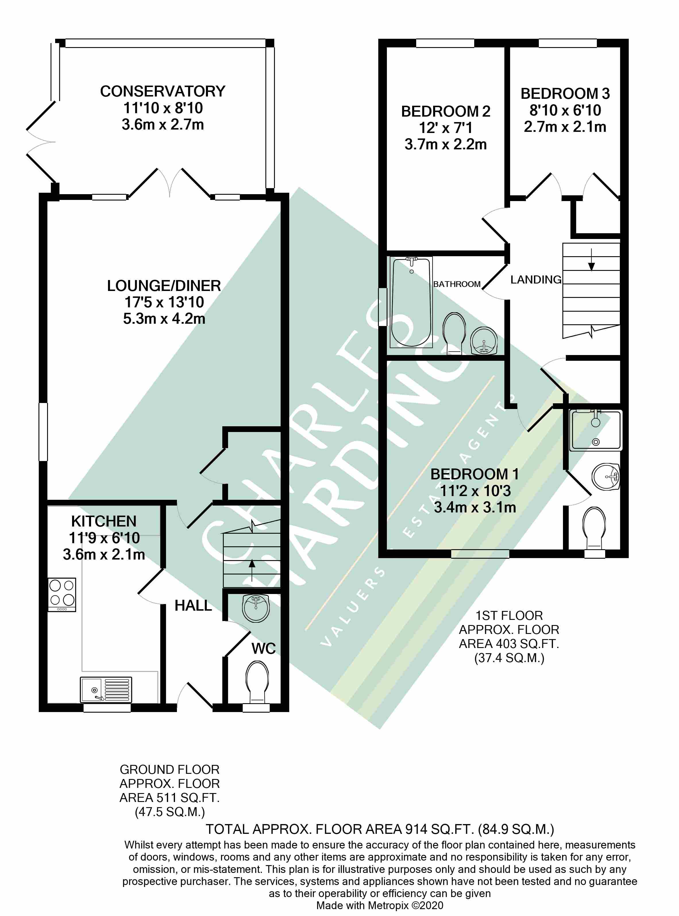 3 bed semidetached house for sale in The Orchard, Lydiard Millicent
