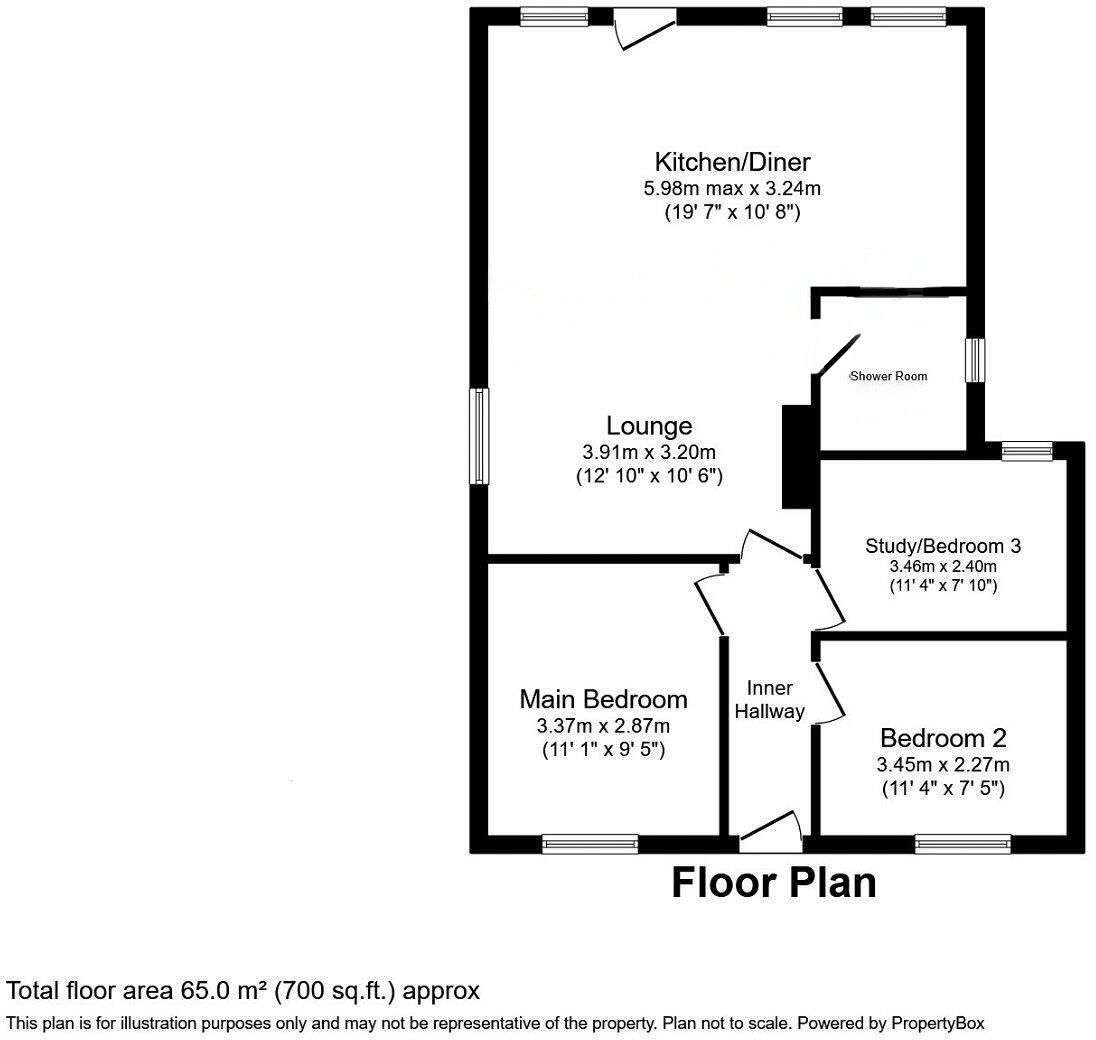 31, Arnold Gardens, Kinmel Bay floorplan