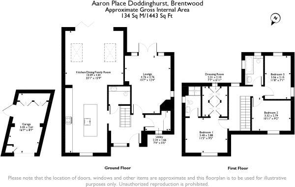 4 Bedrooms Detached house for sale in Aaron Place, Doddinghurst, Brentwood CM15
