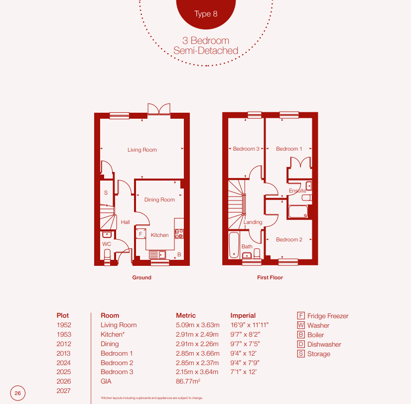 2013, Nicol Walk, West Cambourne floorplan